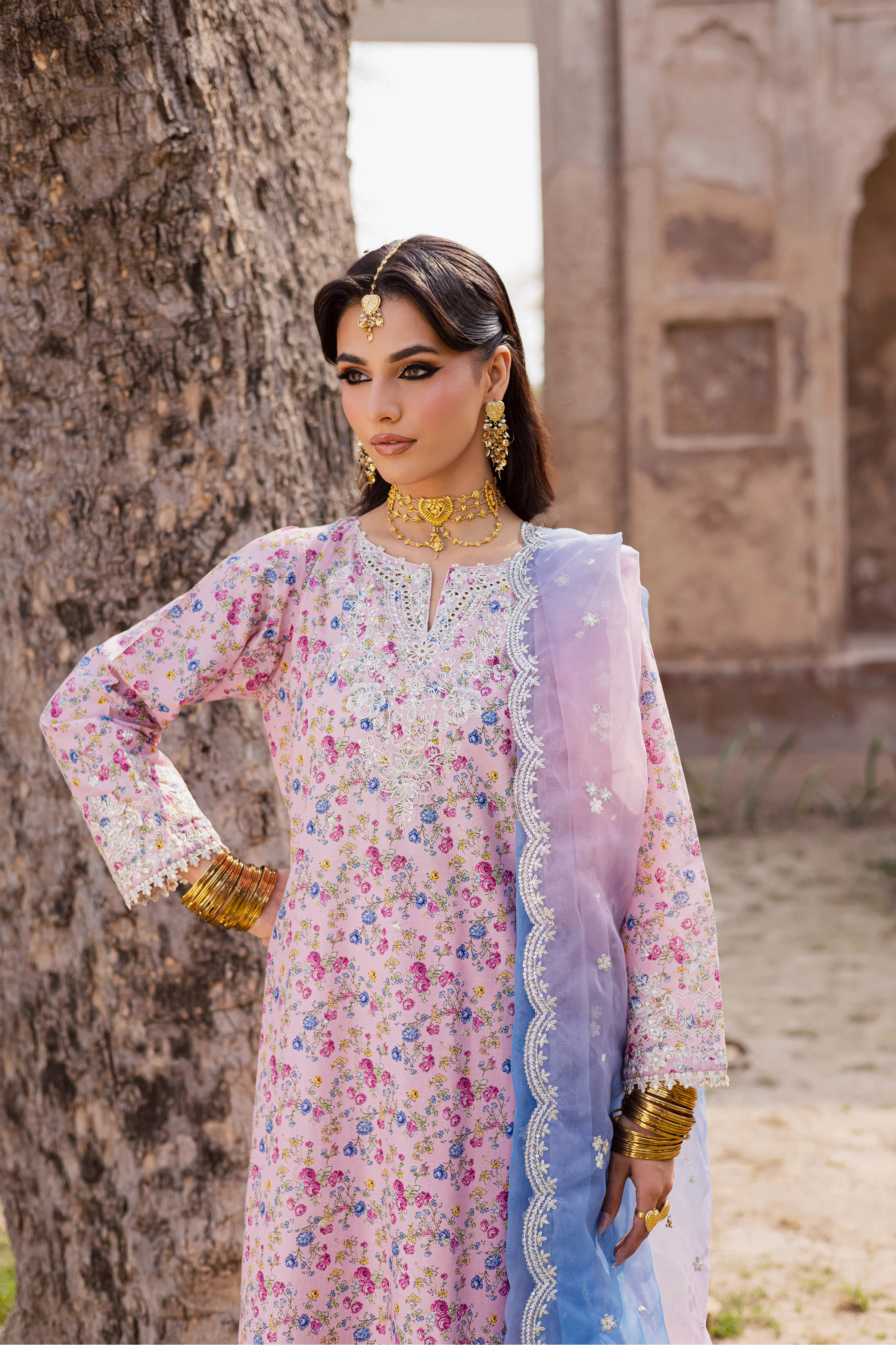 Dune 3Pc - Festive Eid Prints - Image 7