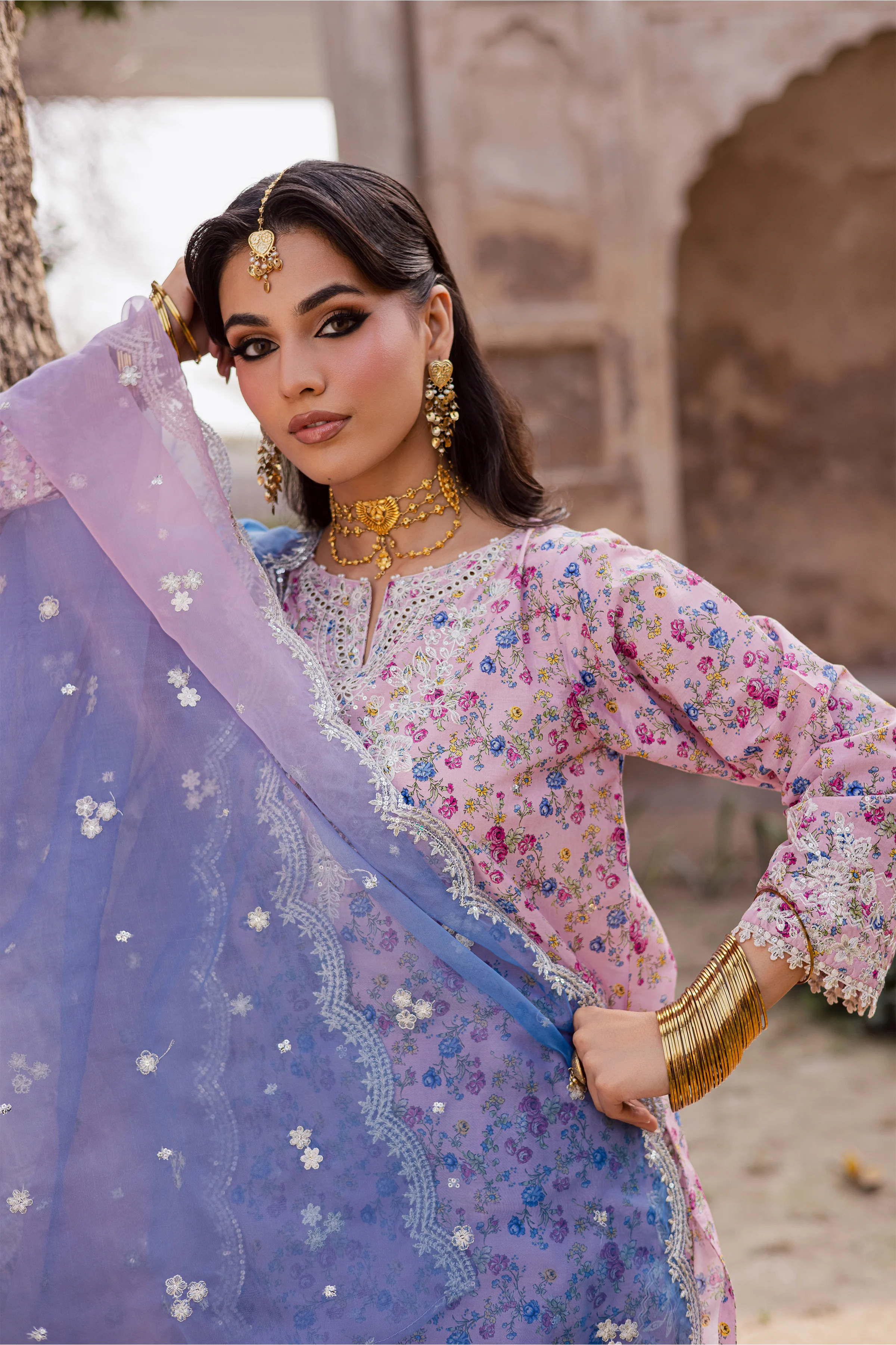 Dune 3Pc - Festive Eid Prints - Image 2