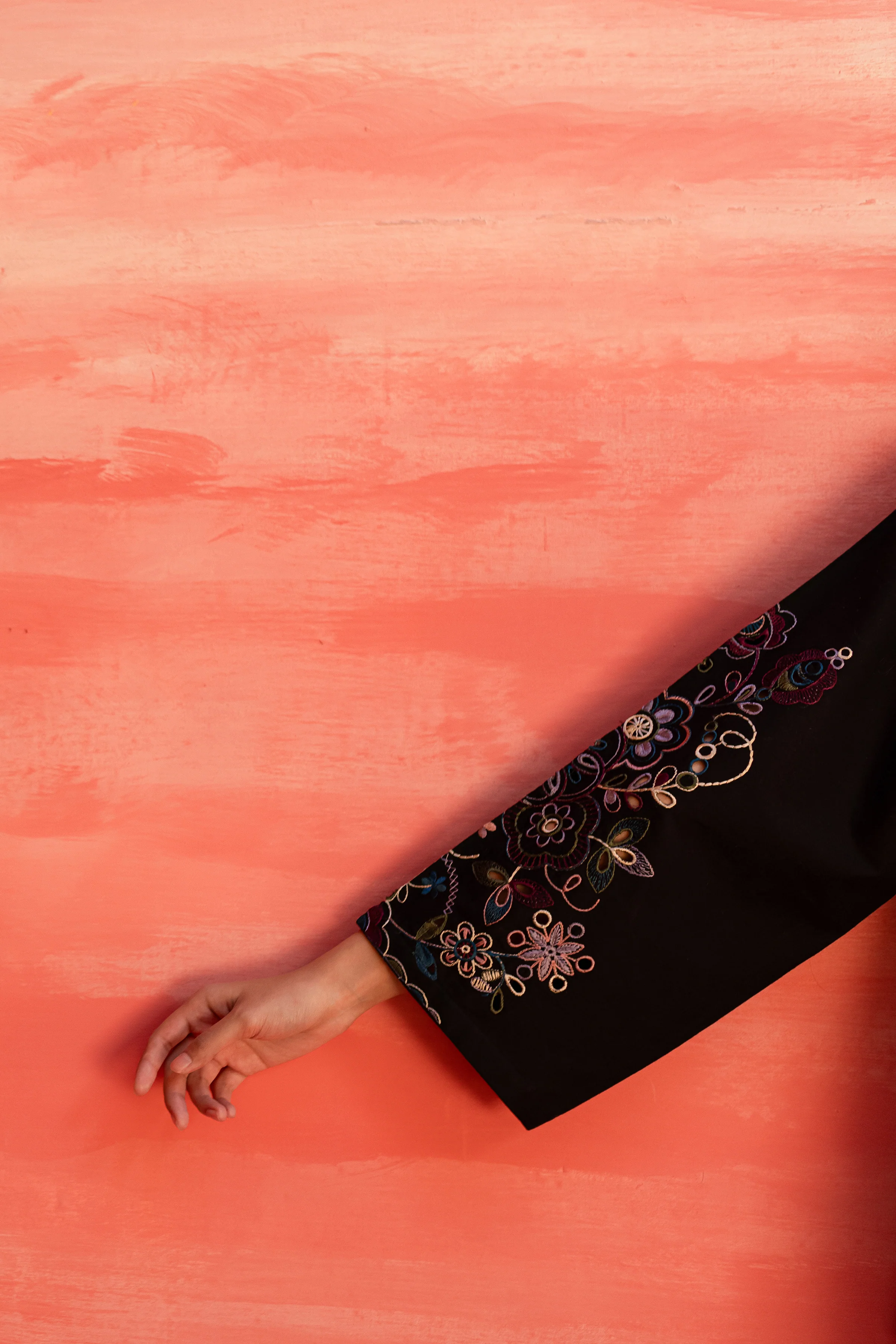 Elanoir 2Pc - Embroidered Khaddar Dress - Image 7