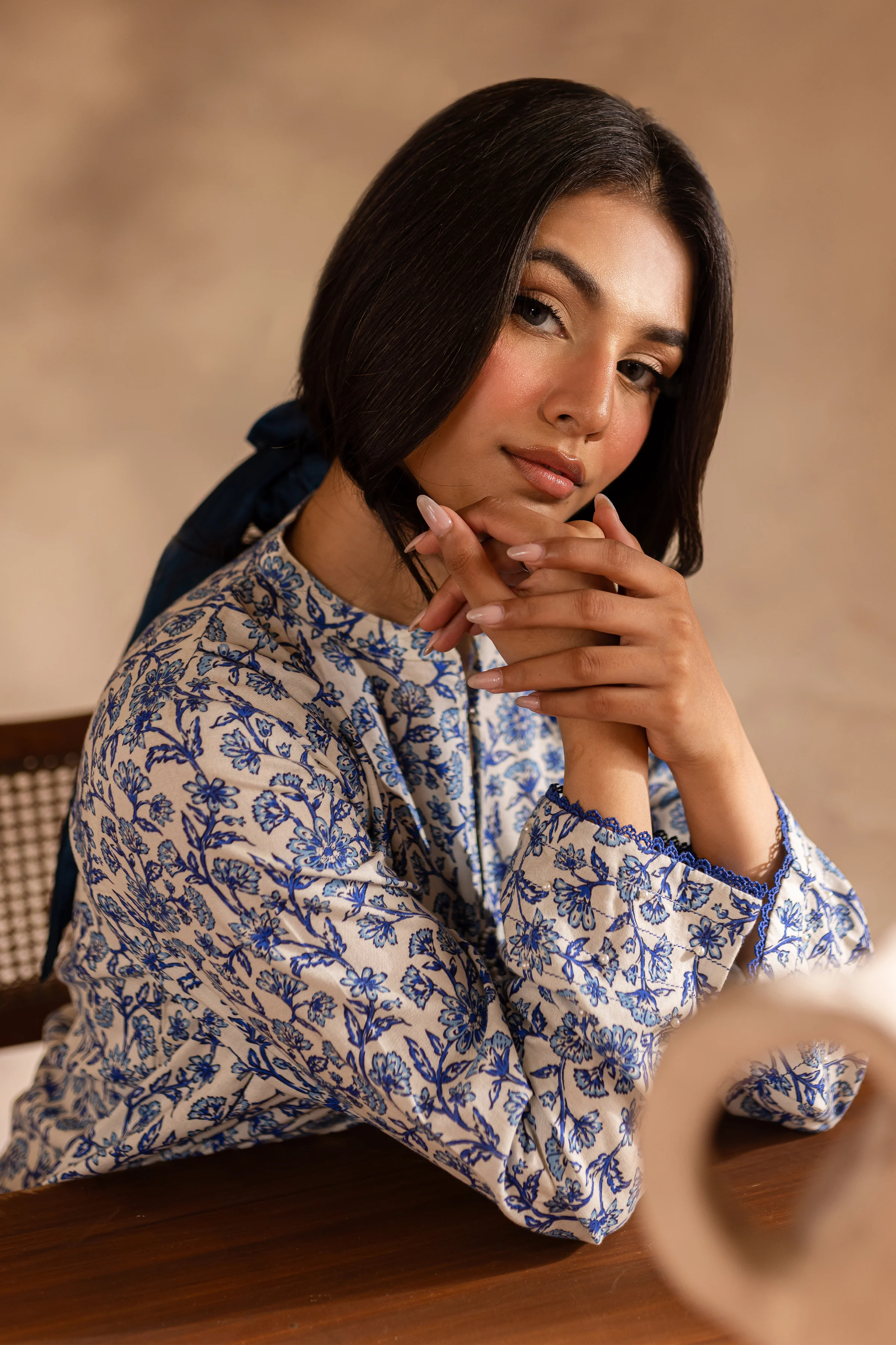 Elara 2Pc - Printed Khaddar Dress - Image 5
