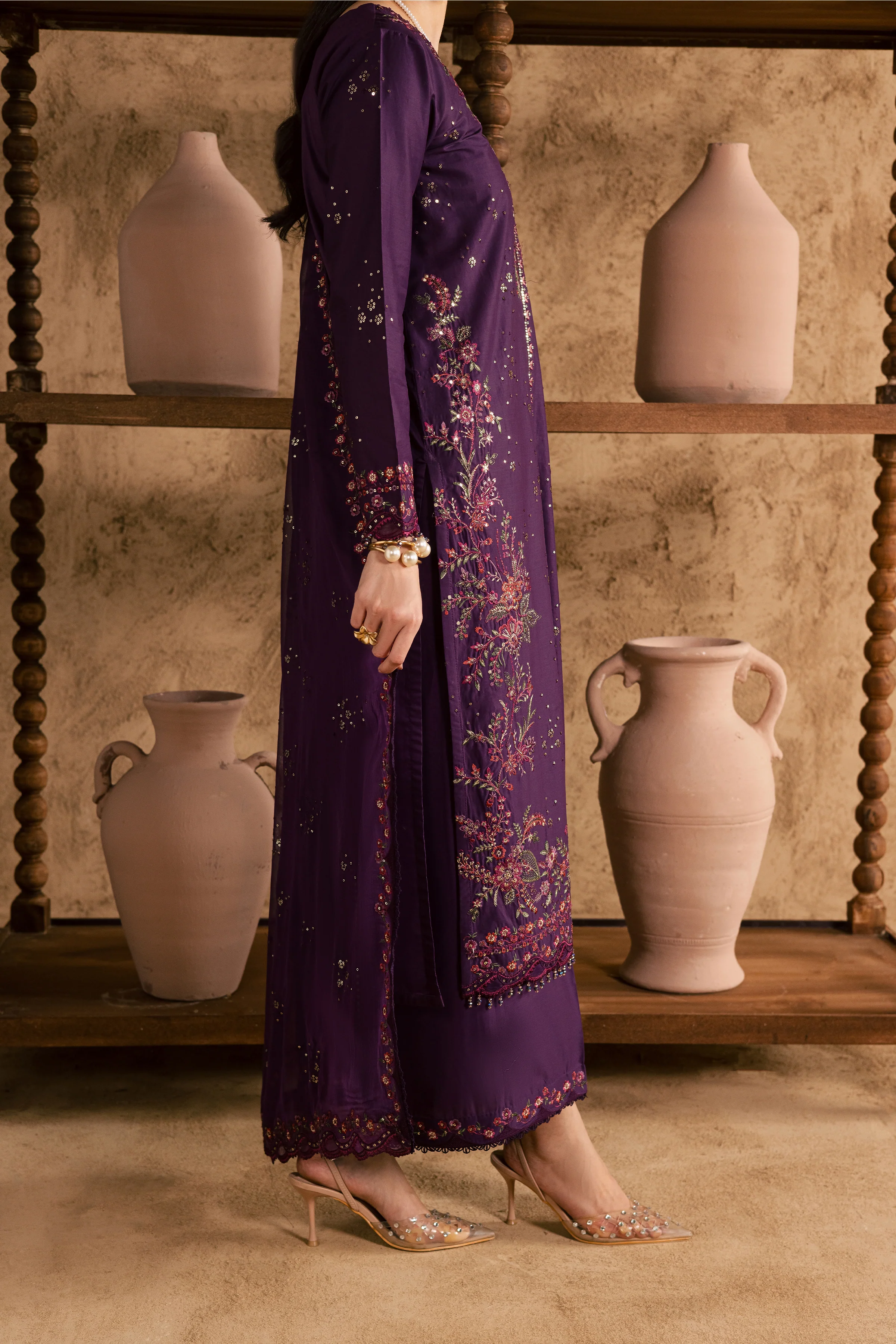 Elaya 3Pc - Festive Eid Pret - Image 10