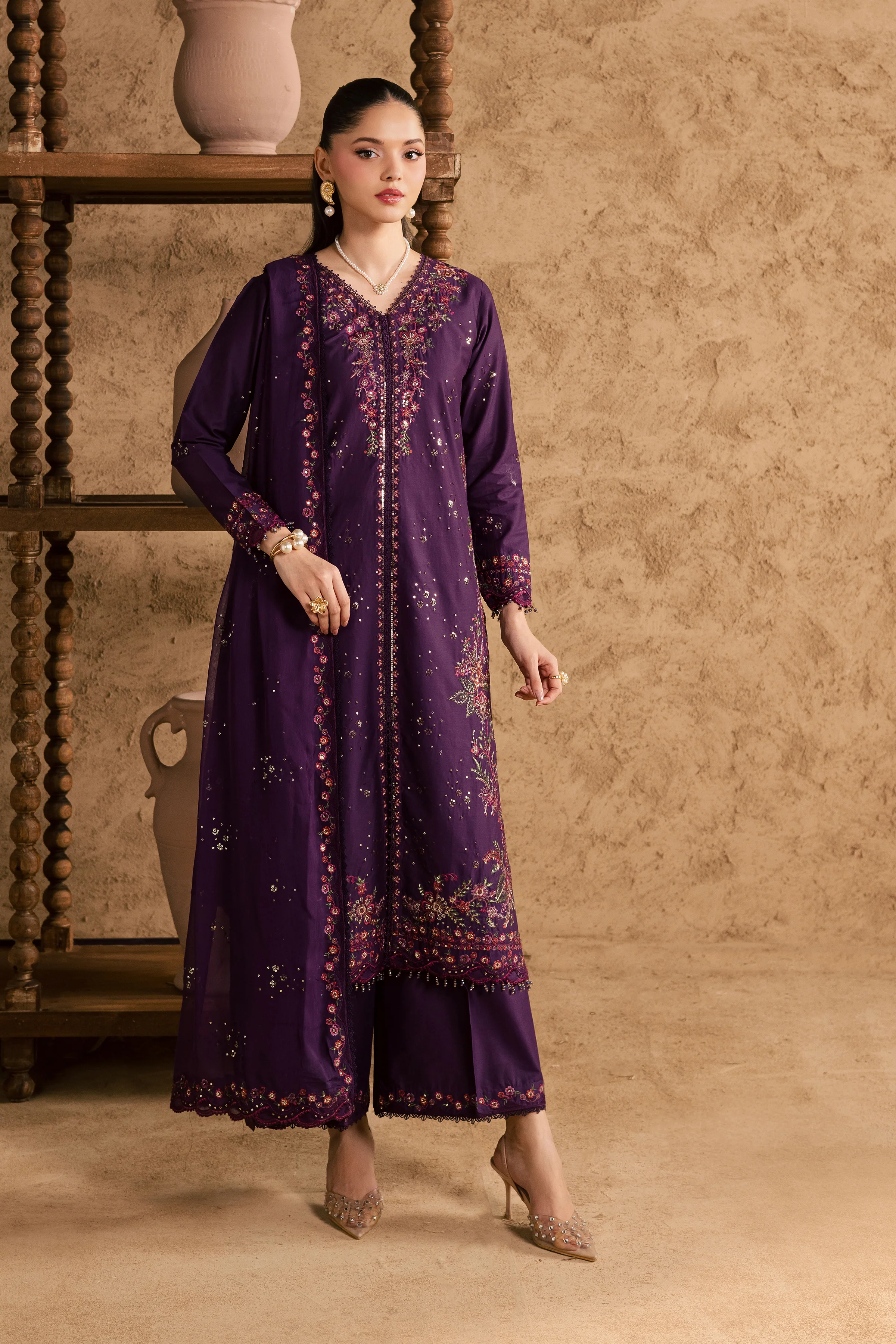 Elaya 3Pc - Festive Eid Pret - Image 3