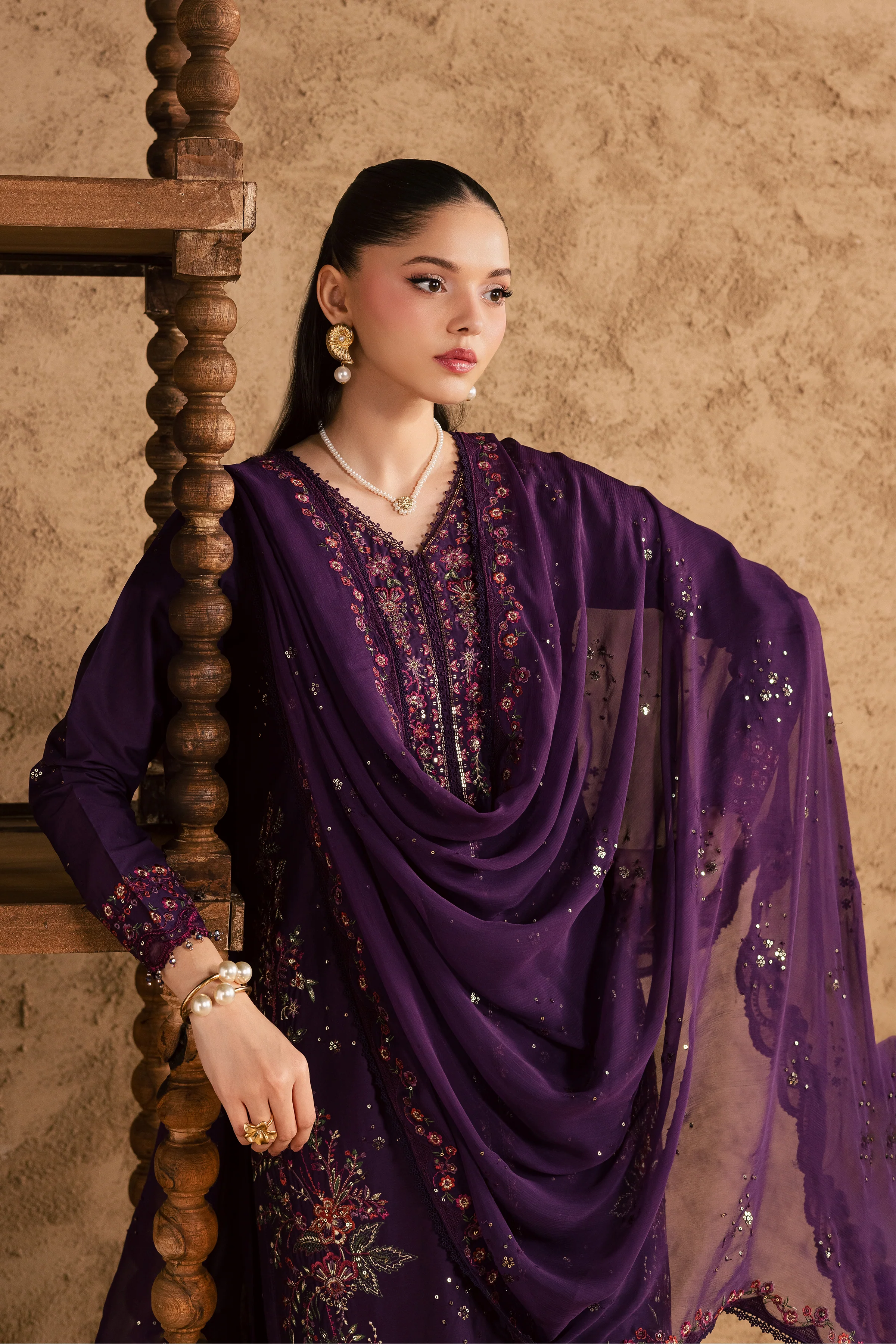 Elaya 3Pc - Festive Eid Pret - Image 5