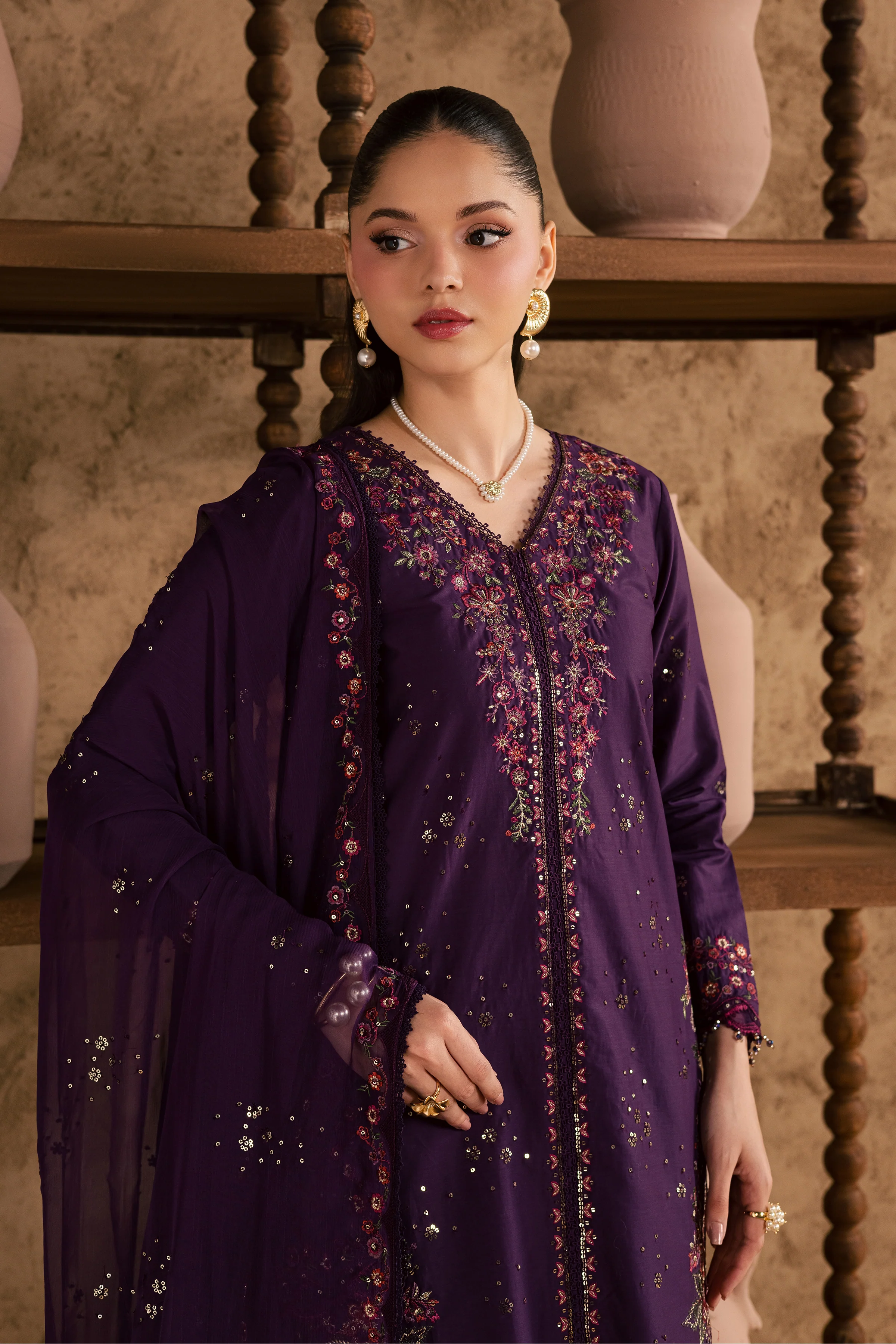 Elaya 3Pc - Festive Eid Pret - Image 6