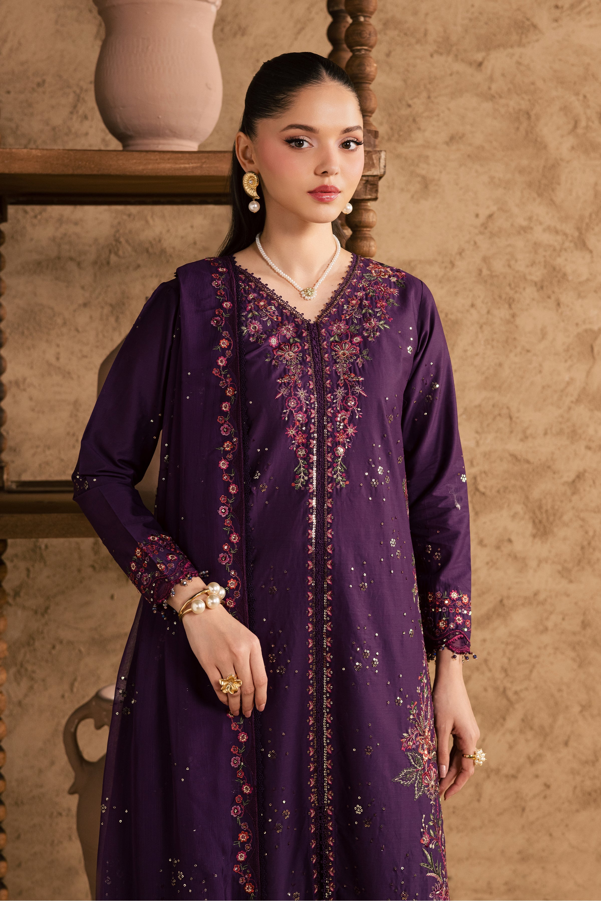 Elaya 3Pc - Festive Eid Pret - Image 7