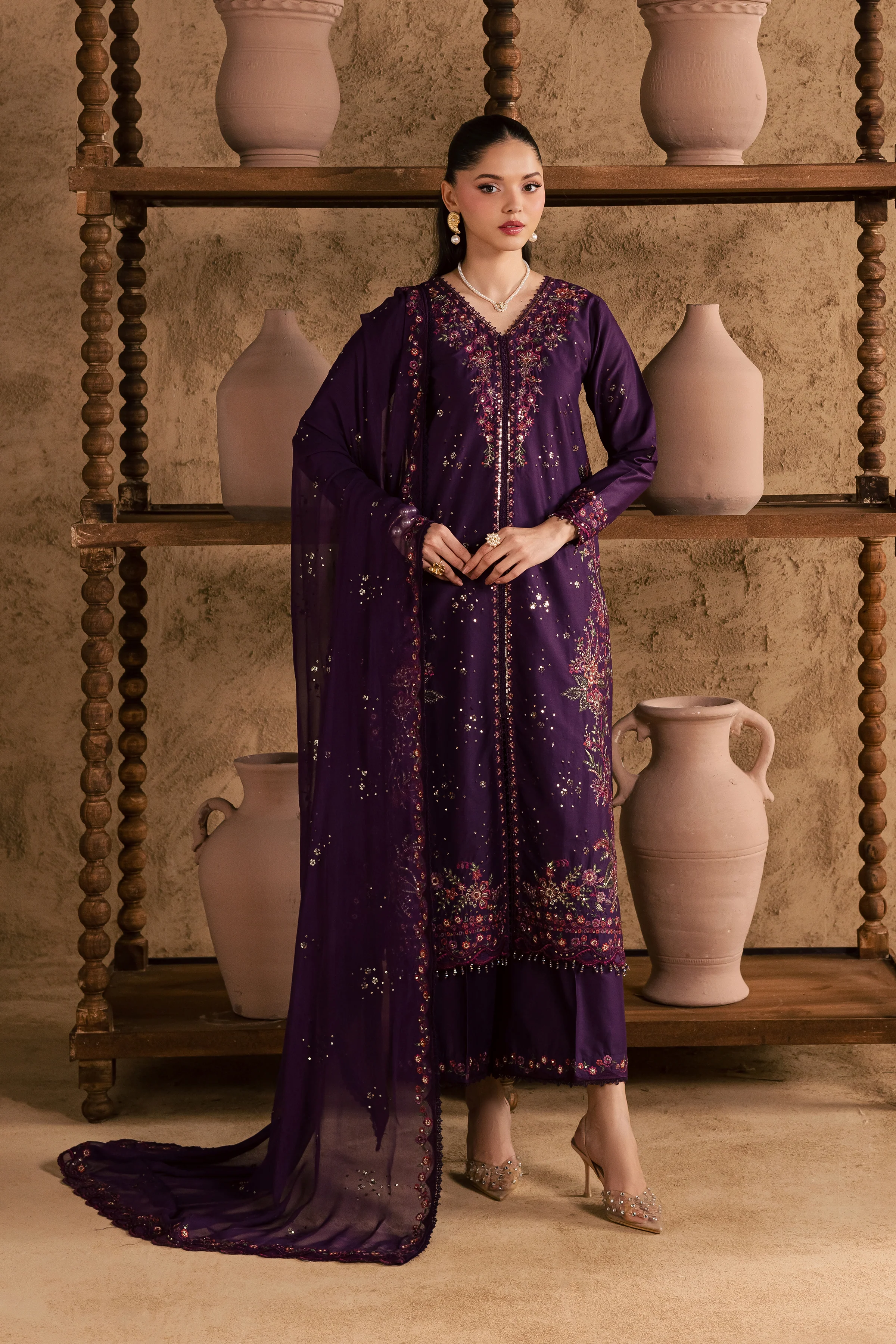 Elaya 3Pc - Festive Eid Pret - Image 8