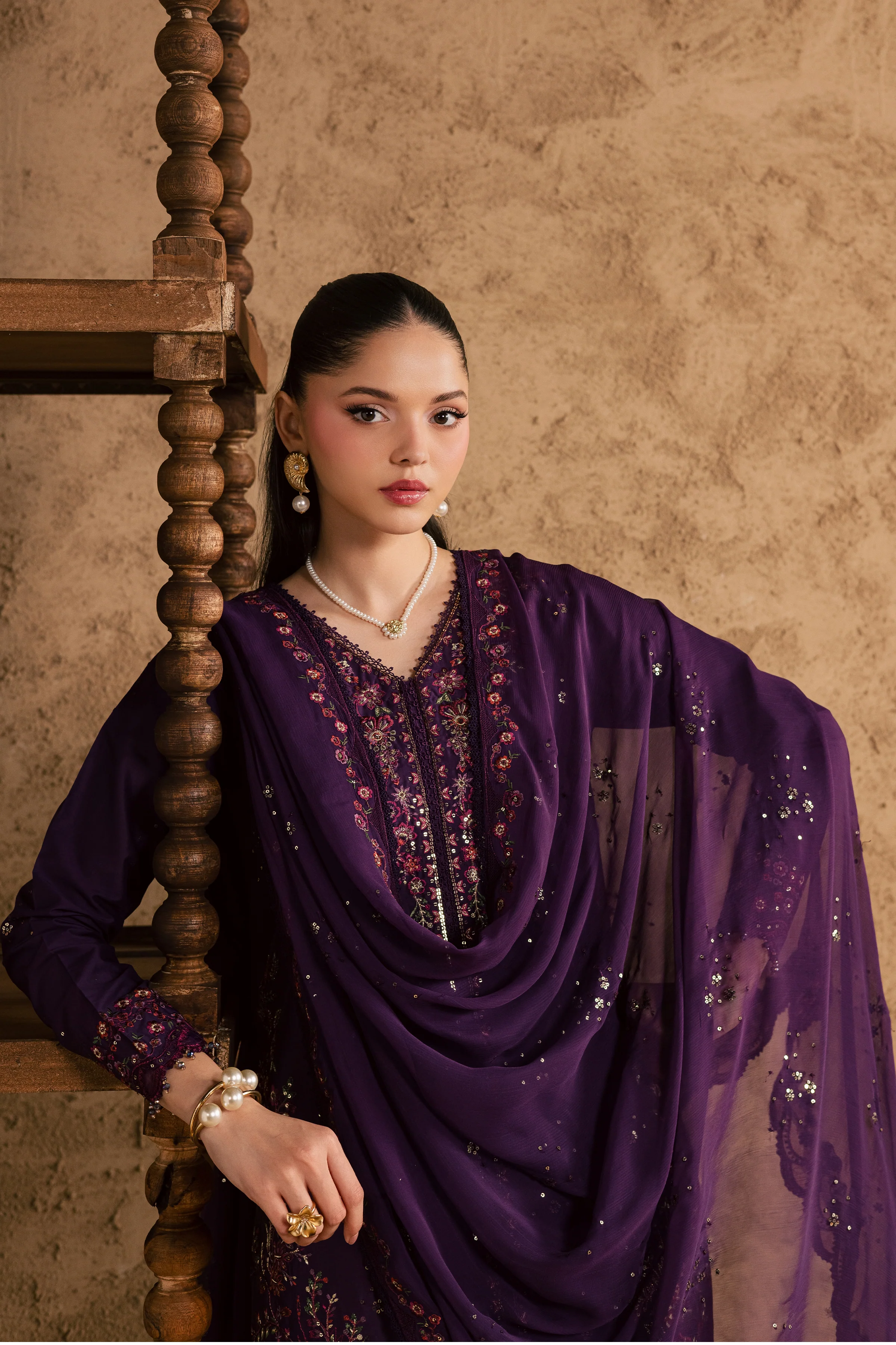 Elaya 3Pc - Festive Eid Pret - Image 9