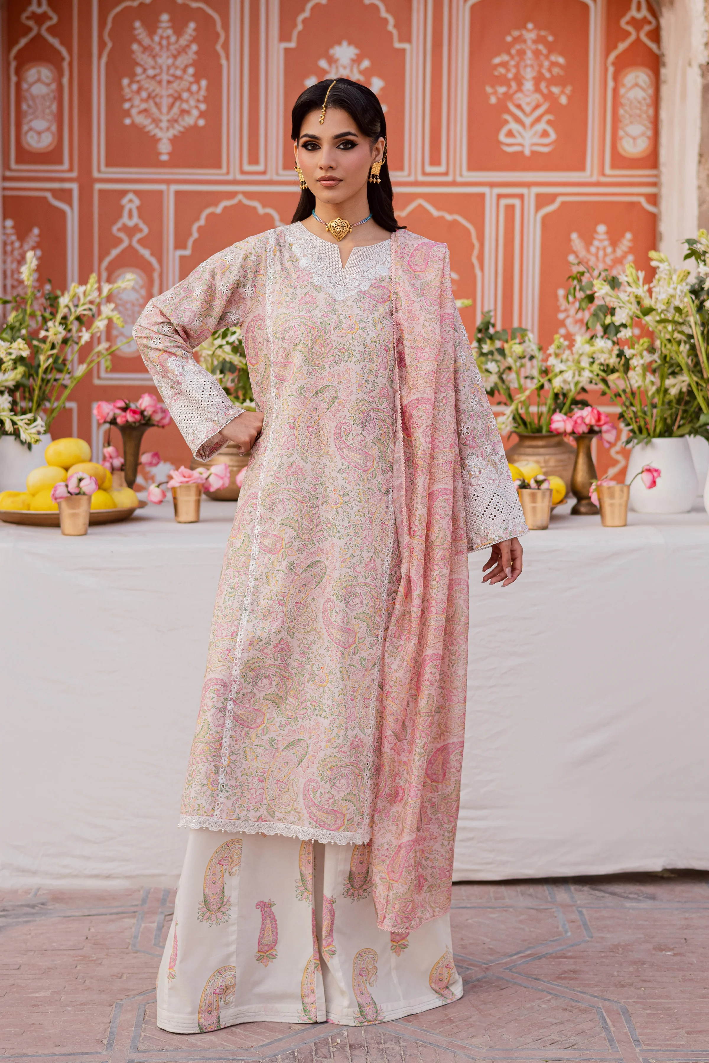 Elika 3Pc - Festive Eid Prints - Image 3