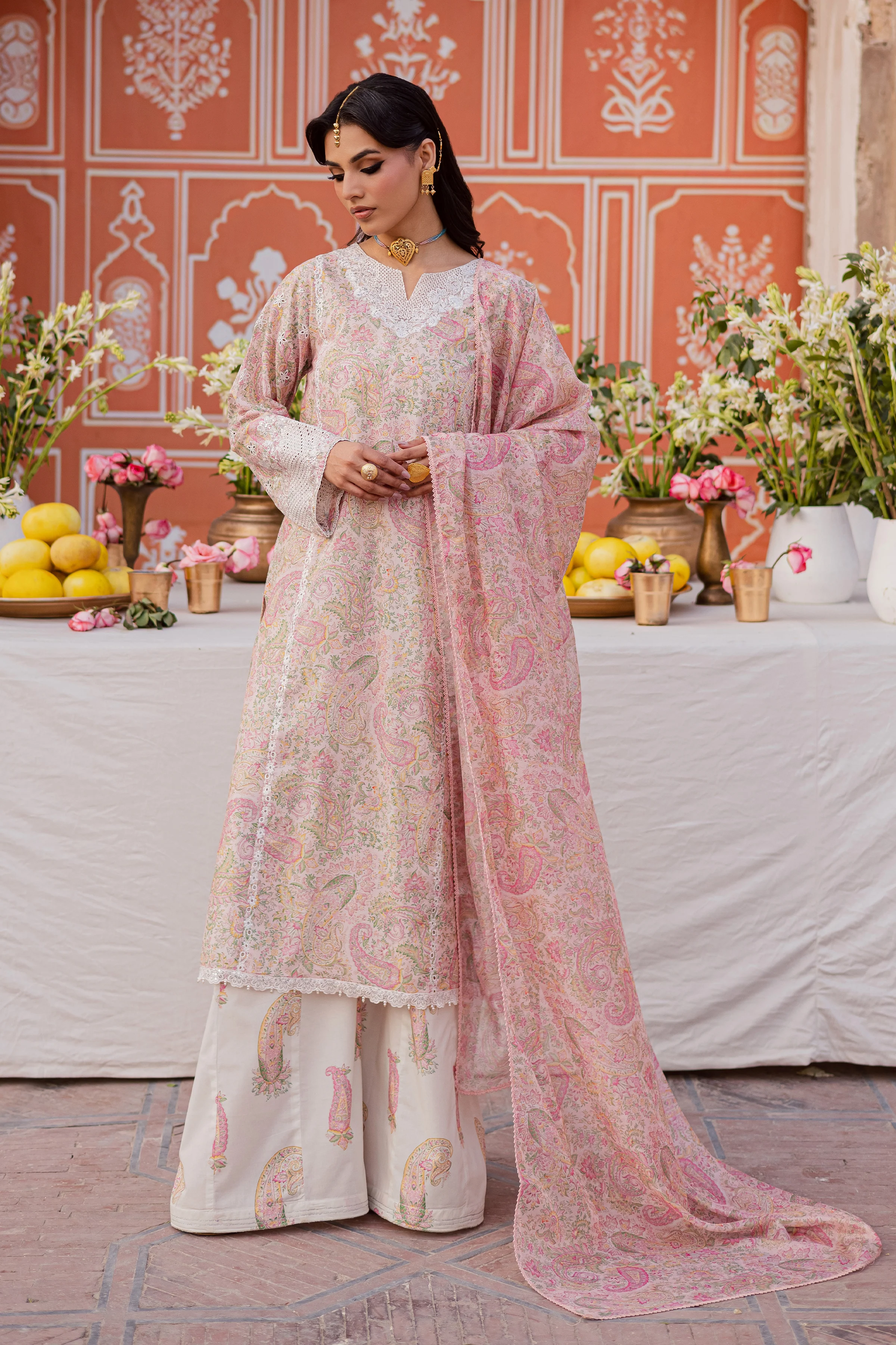 Elika 3Pc - Festive Eid Prints - Image 7