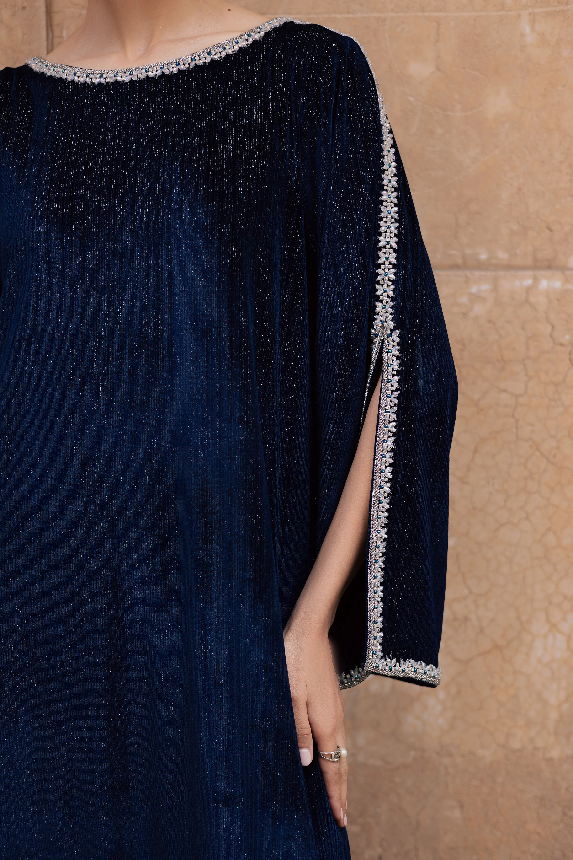 Ellia 2Pc - Velvet Formal Dress - Image 6