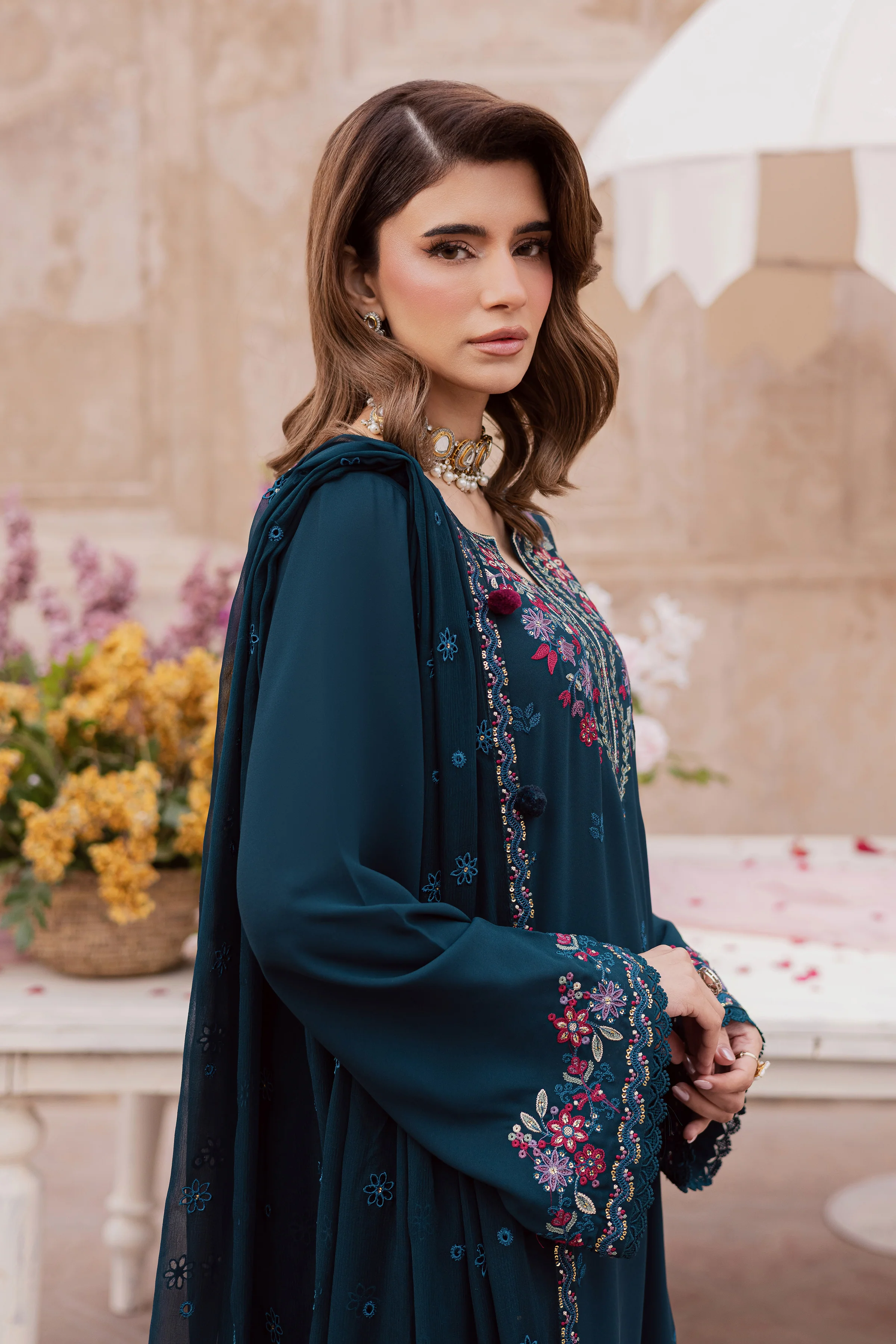 Elodia 3Pc - Festive Luxe Pret - Image 3