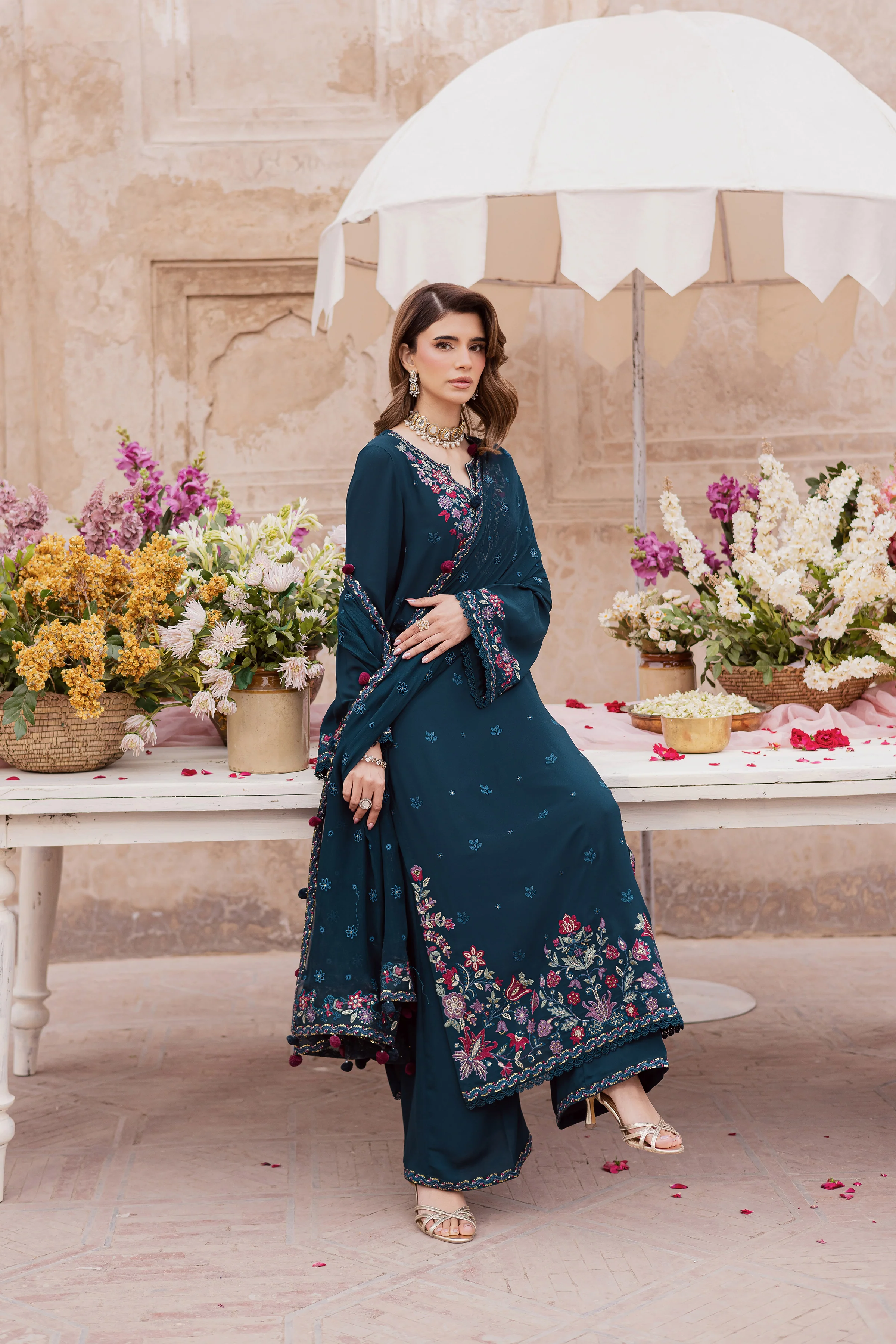 Elodia 3Pc - Festive Luxe Pret - Image 4