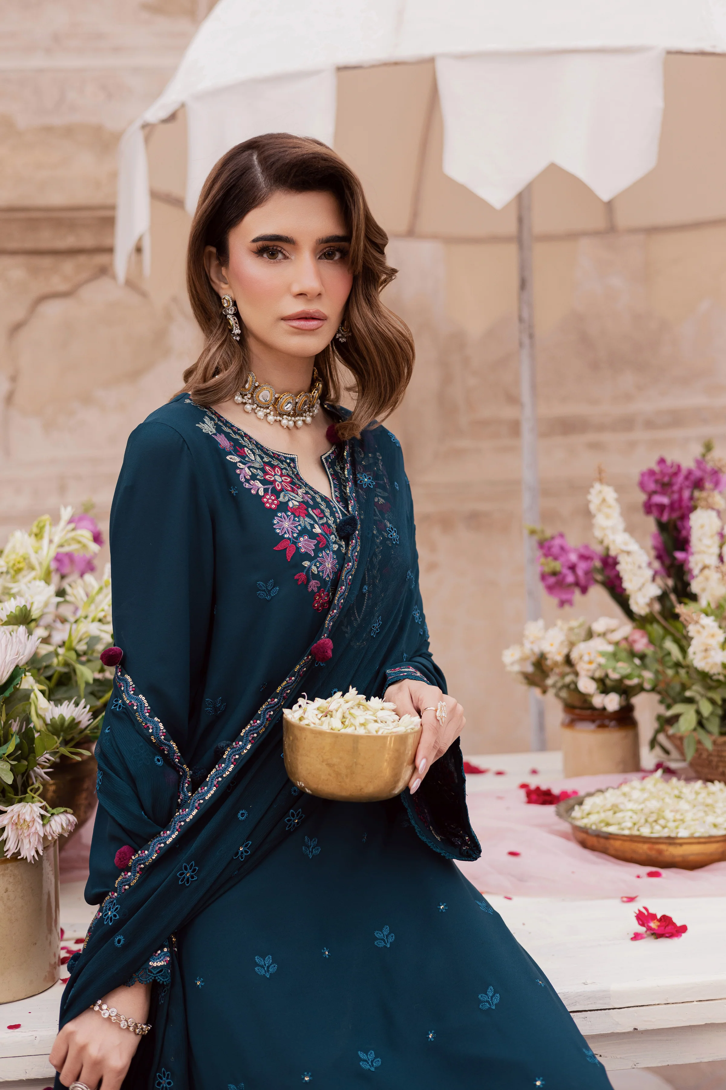 Elodia 3Pc - Festive Luxe Pret - Image 5