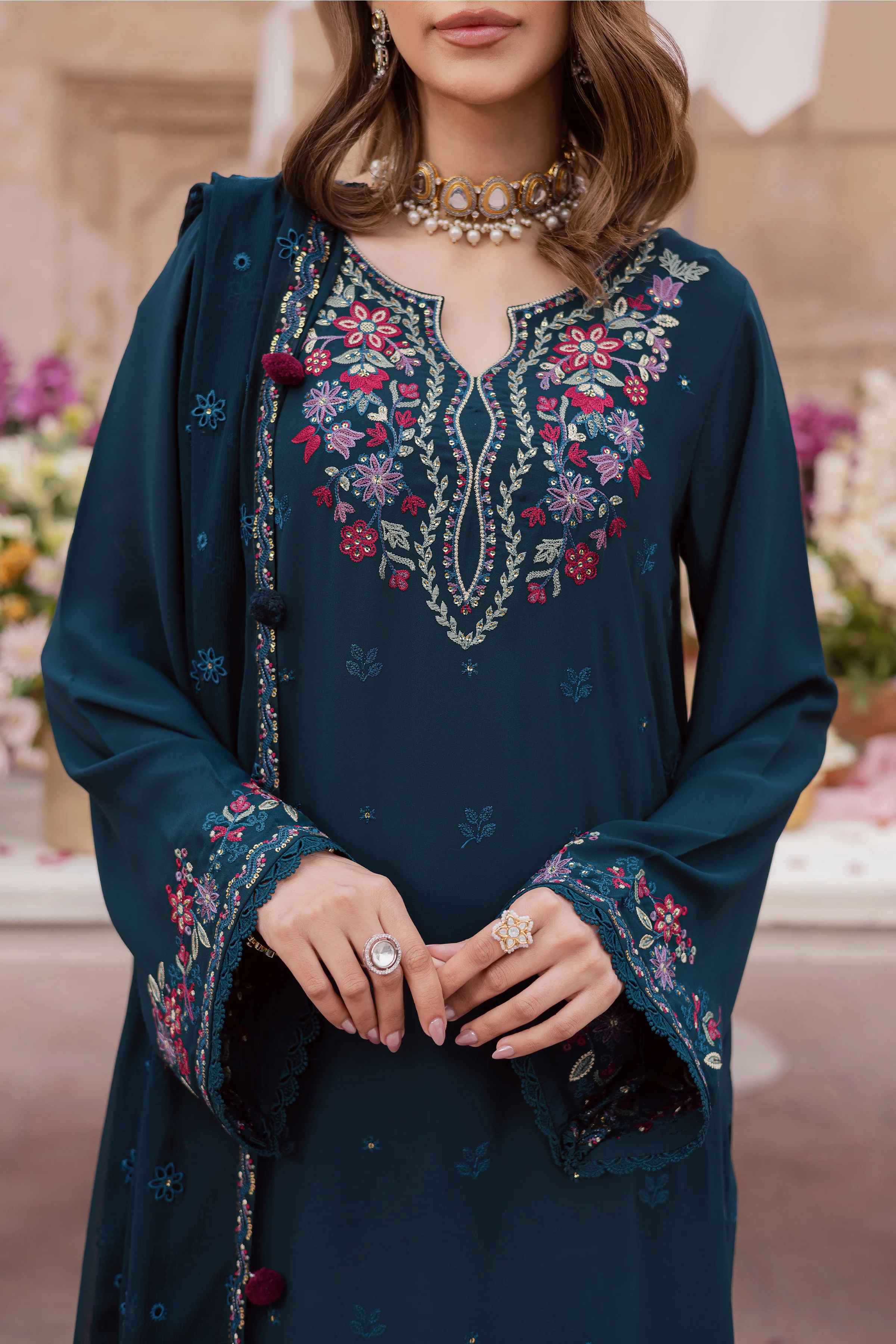 Elodia 3Pc - Festive Luxe Pret - Image 7