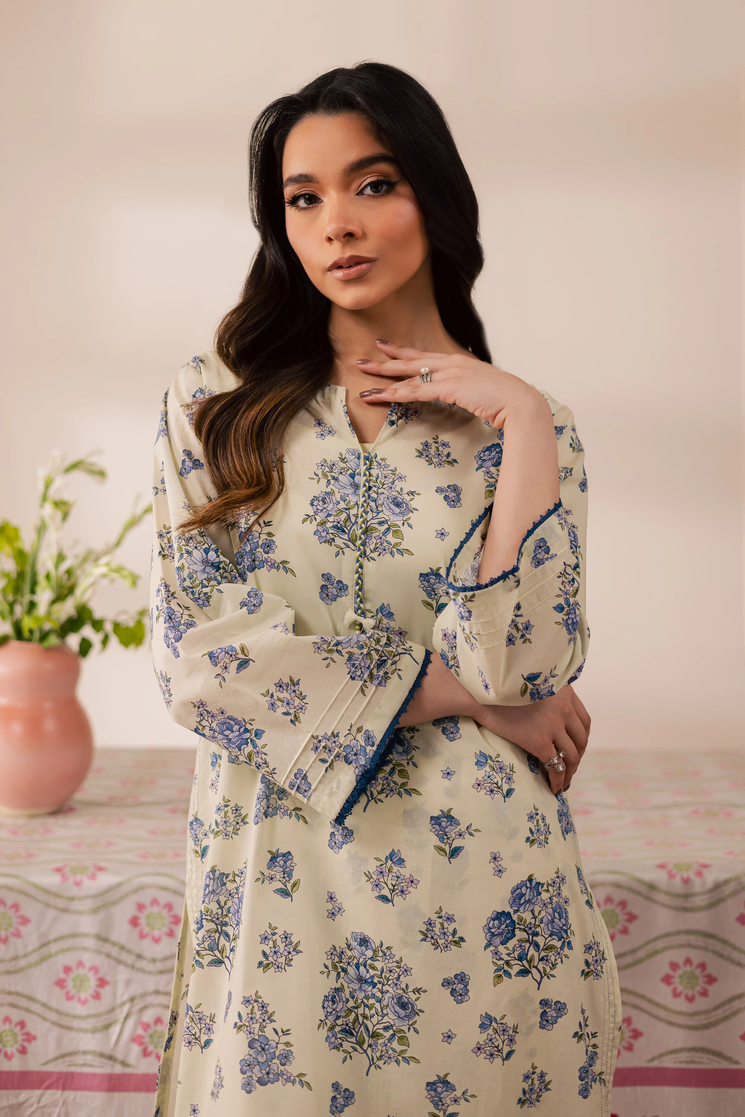 Elsa 2Pc - Printed Casual Pret - Image 2