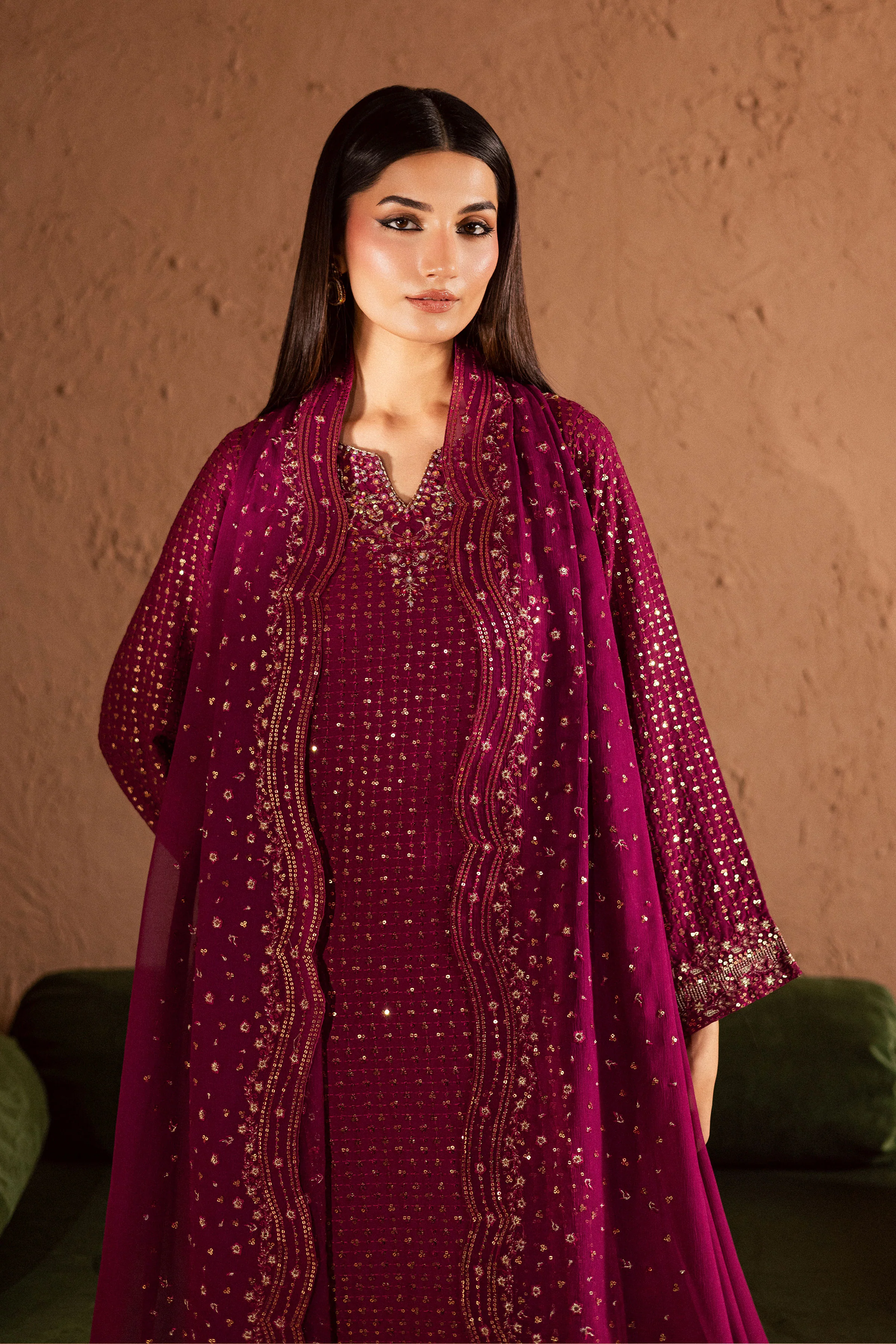 Elva 3Pc- Festive Luxe Pret - Image 5