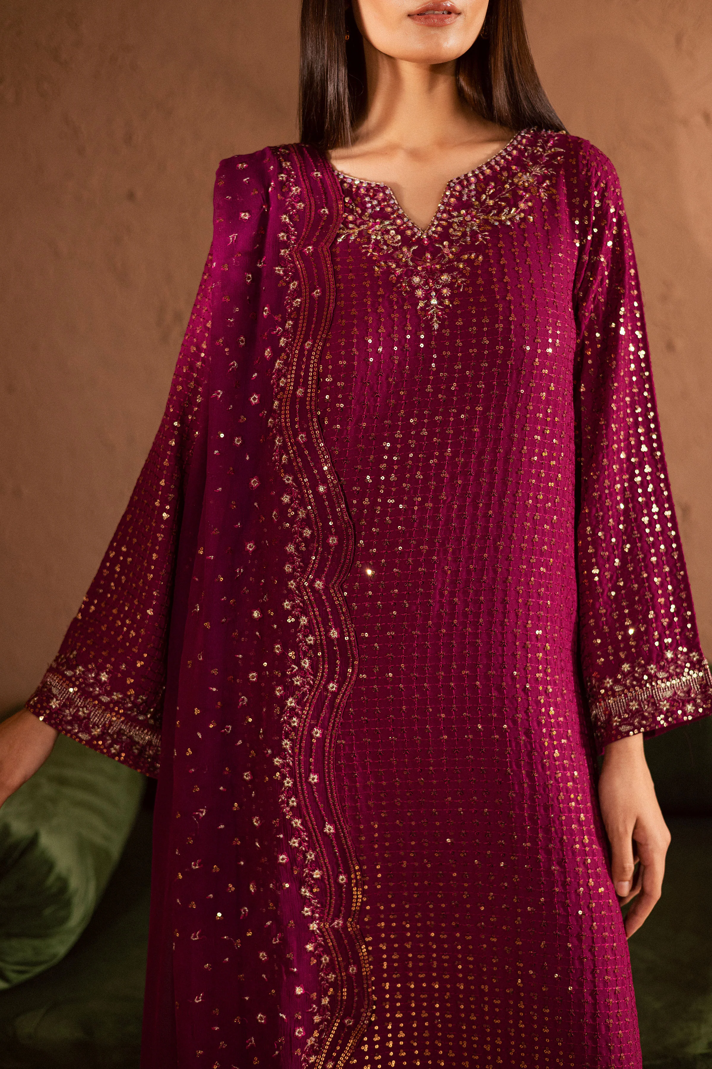 Elva 3Pc- Festive Luxe Pret - Image 8