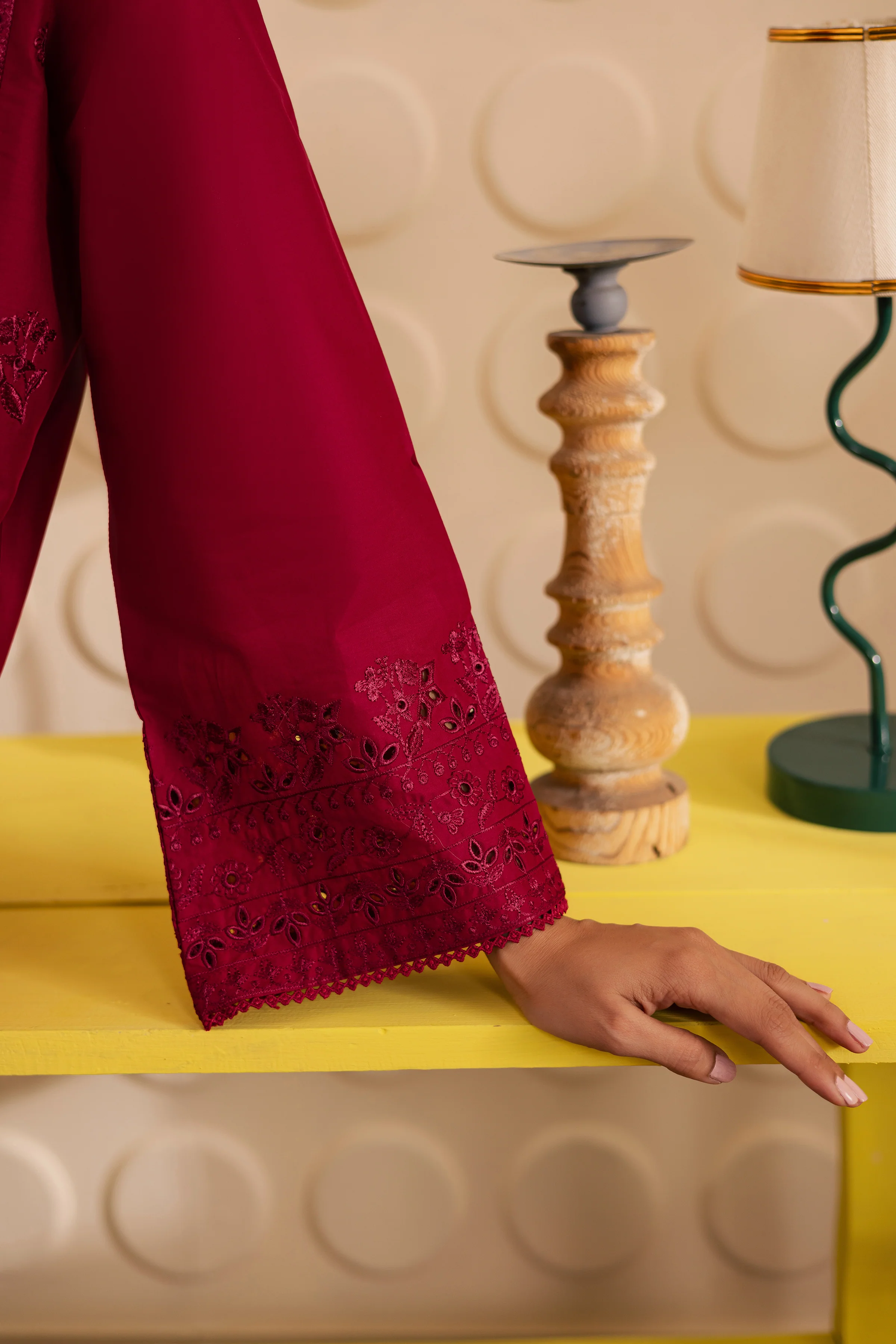Emma 2Pc - Embroidered Lawn Pret - Image 8