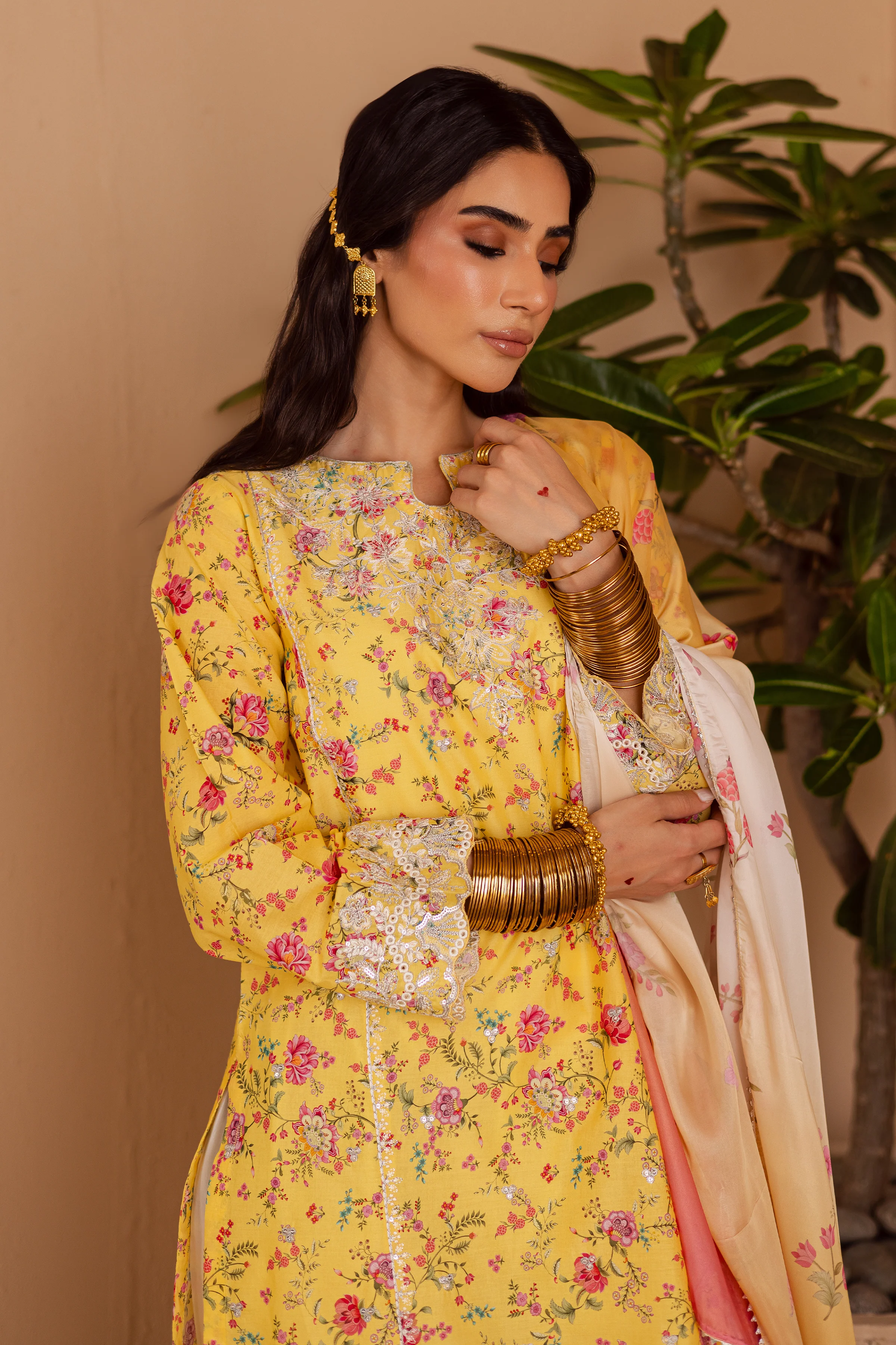 Emma 3Pc - Festive Eid Prints - Image 2