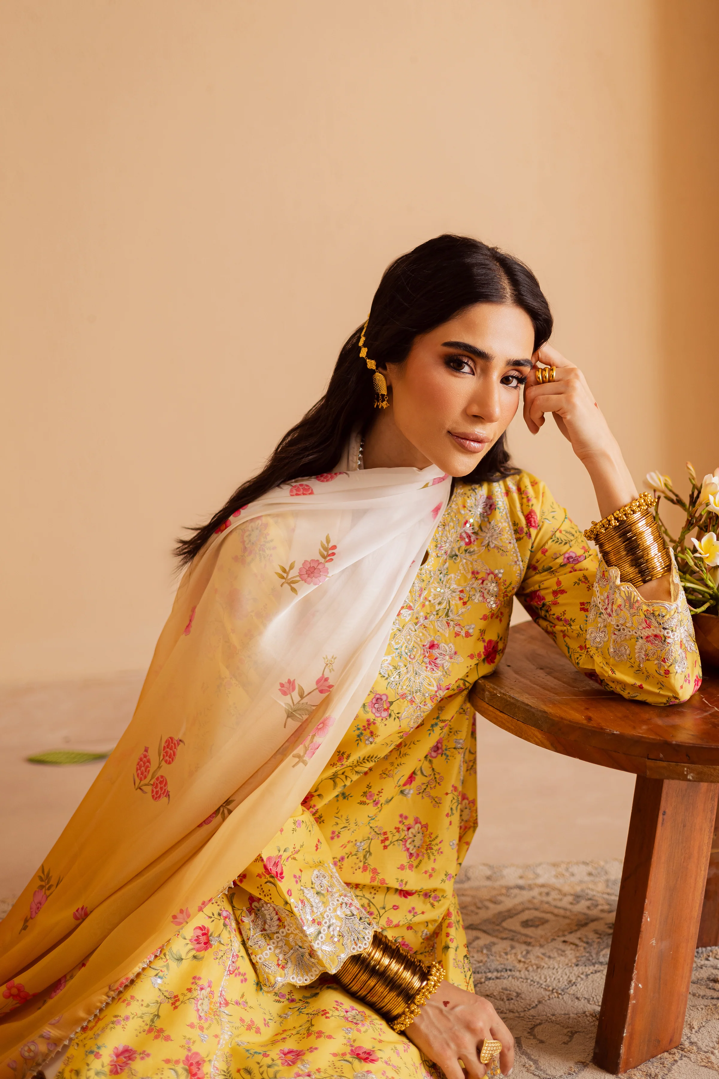 Emma 3Pc - Festive Eid Prints - Image 3