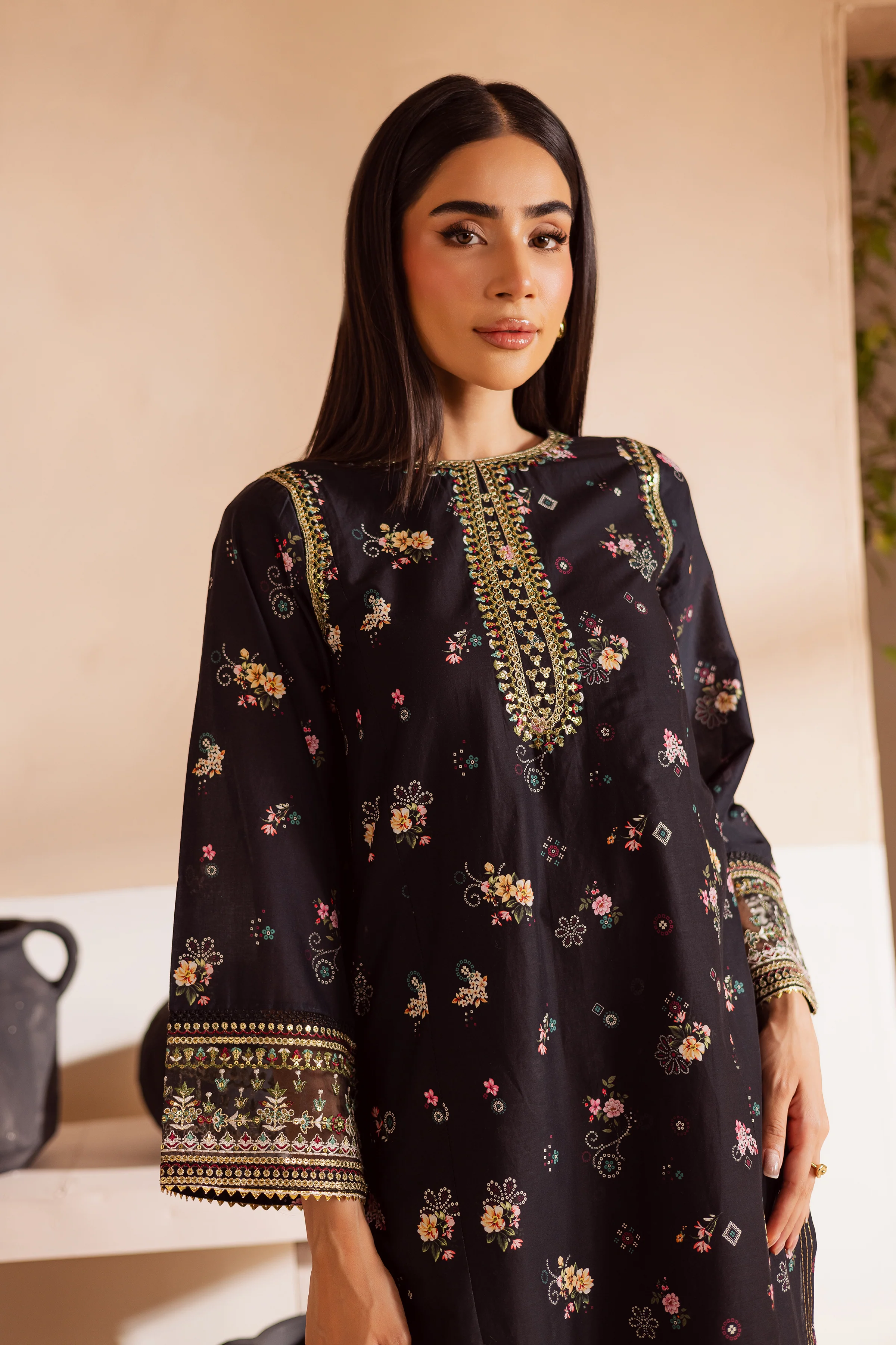 Ernie 2Pc - Printed Lawn Dress - Image 2