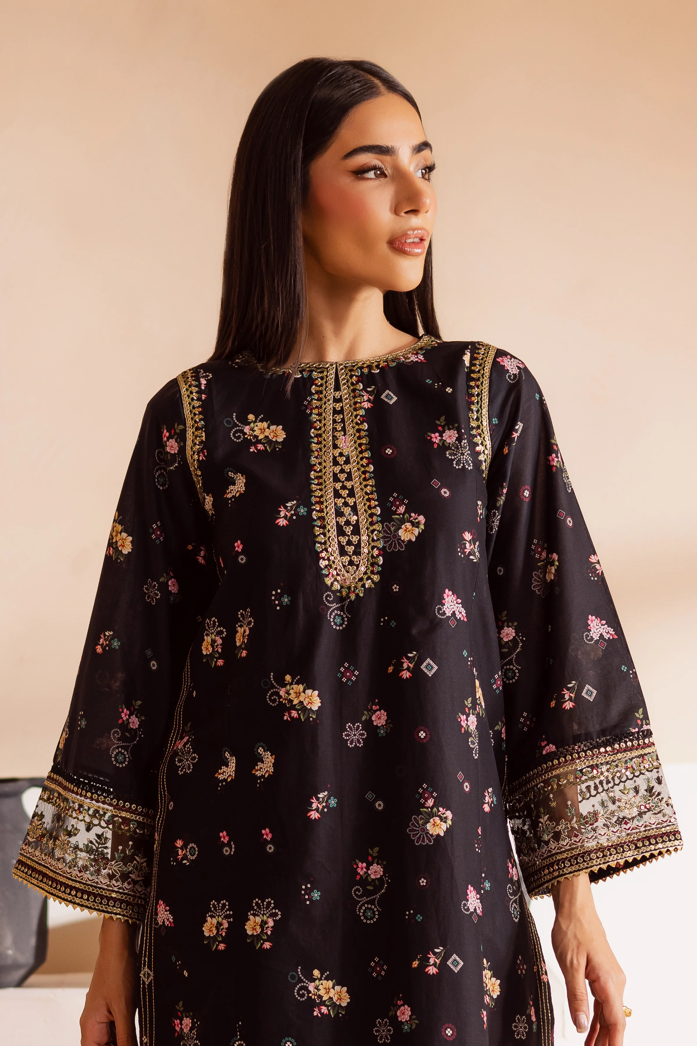 Ernie 2Pc - Printed Lawn Dress - Image 3
