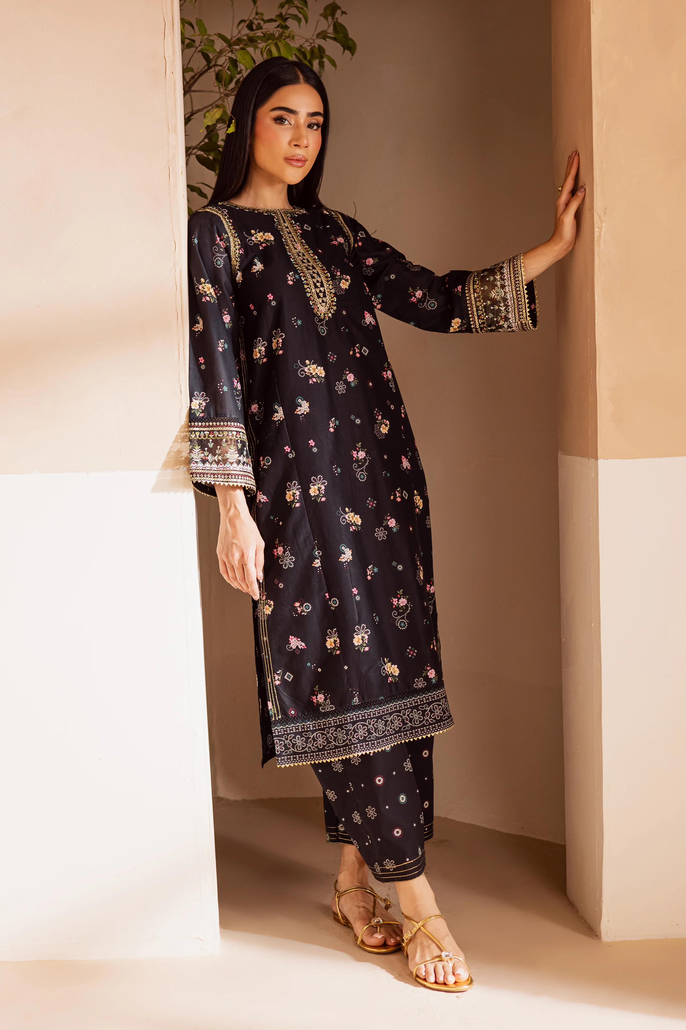 Ernie 2Pc - Printed Lawn Dress - Image 5