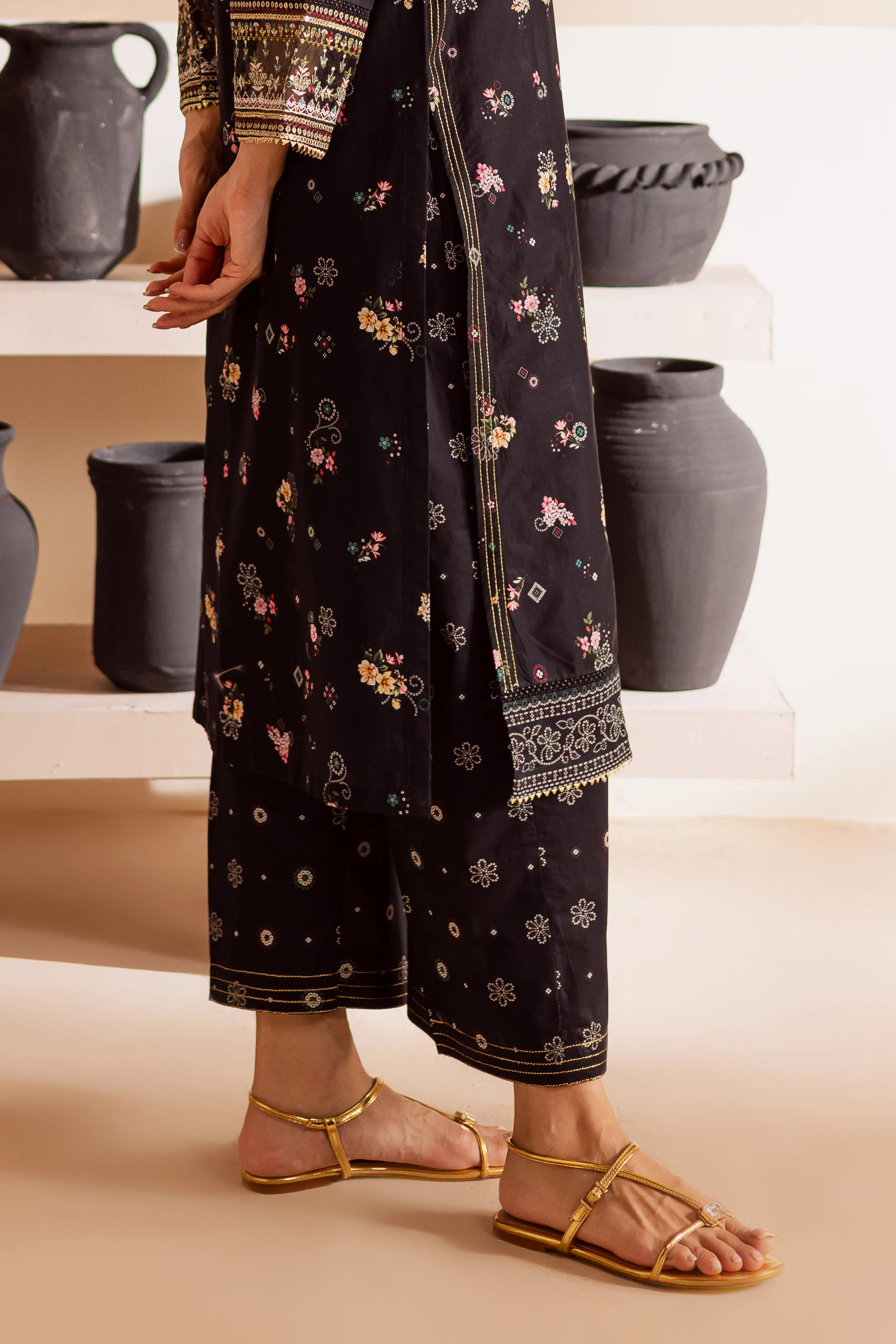 Ernie 2Pc - Printed Lawn Dress - Image 6
