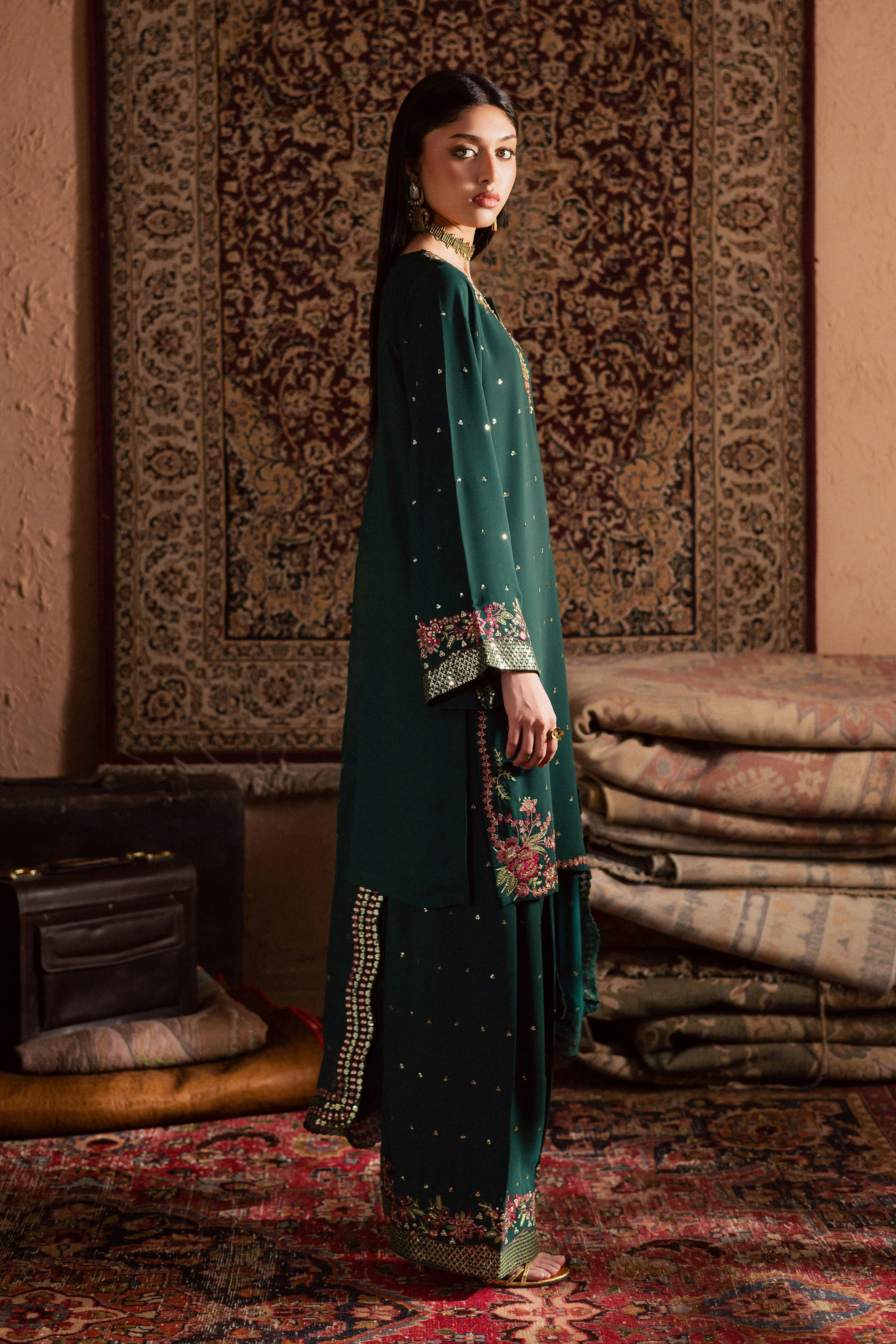 Esmer 3Pc- Festive Luxe Pret - Image 3