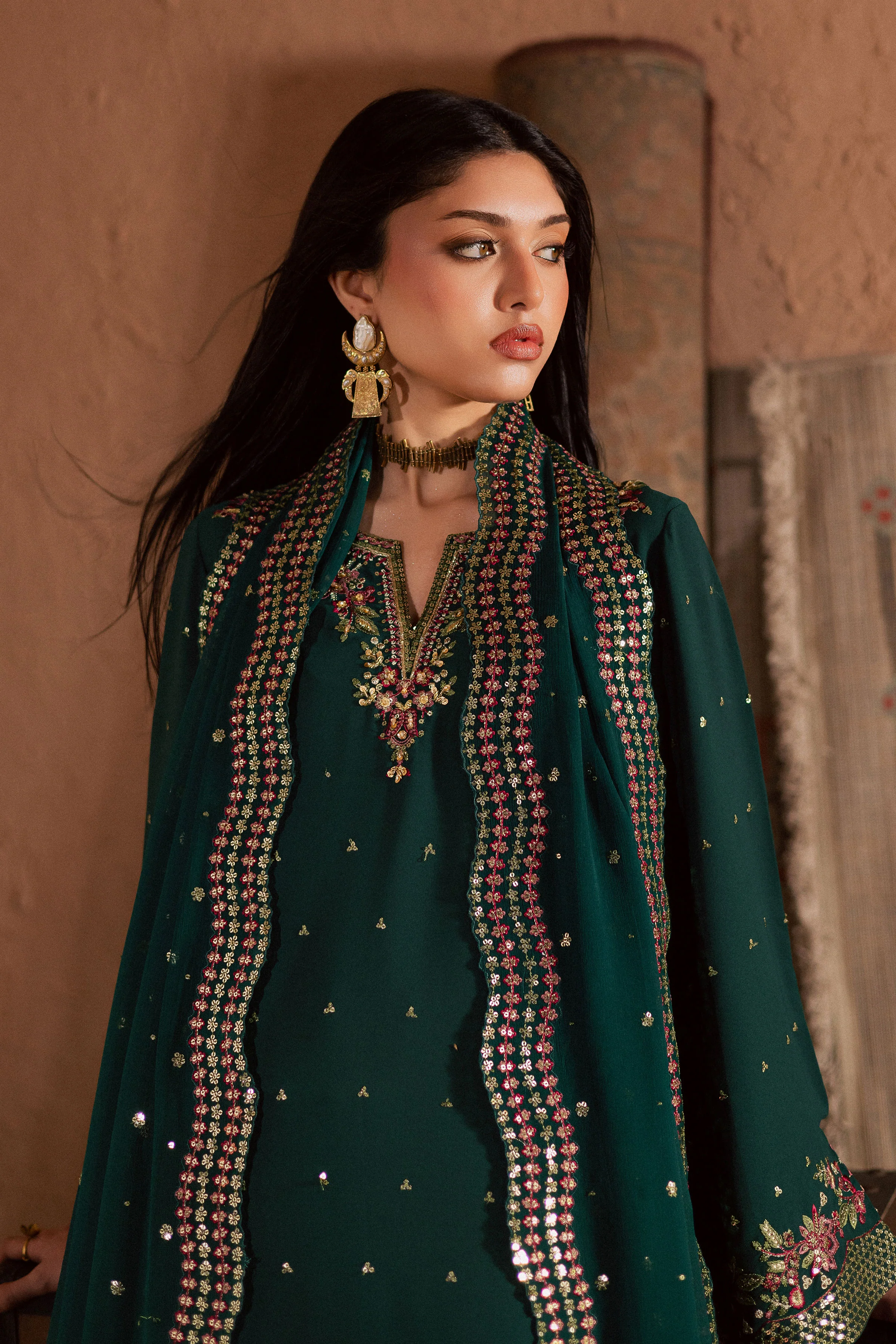 Esmer 3Pc- Festive Luxe Pret - Image 6
