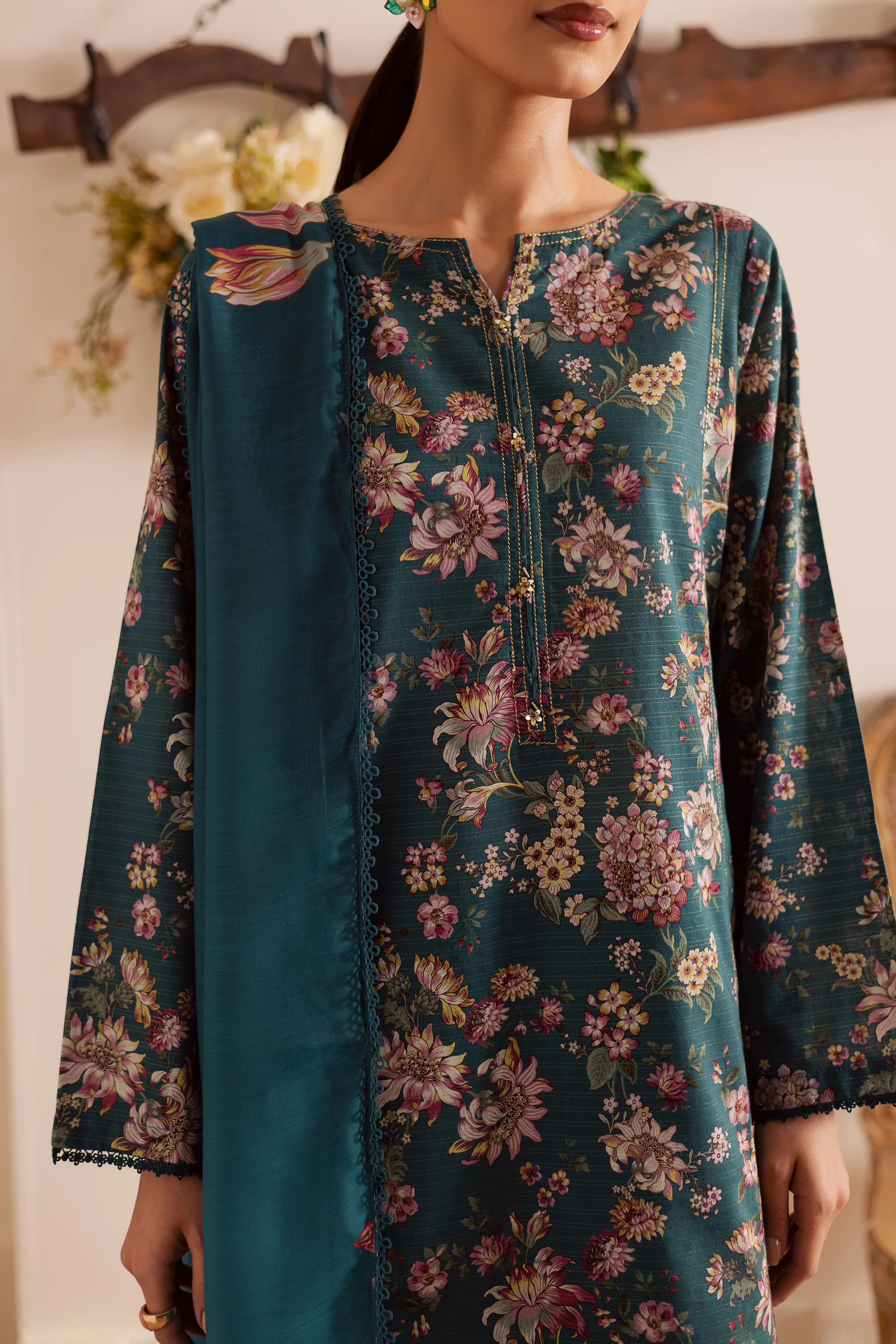 Fae 3Pc - Printed Casual Pret - Image 8