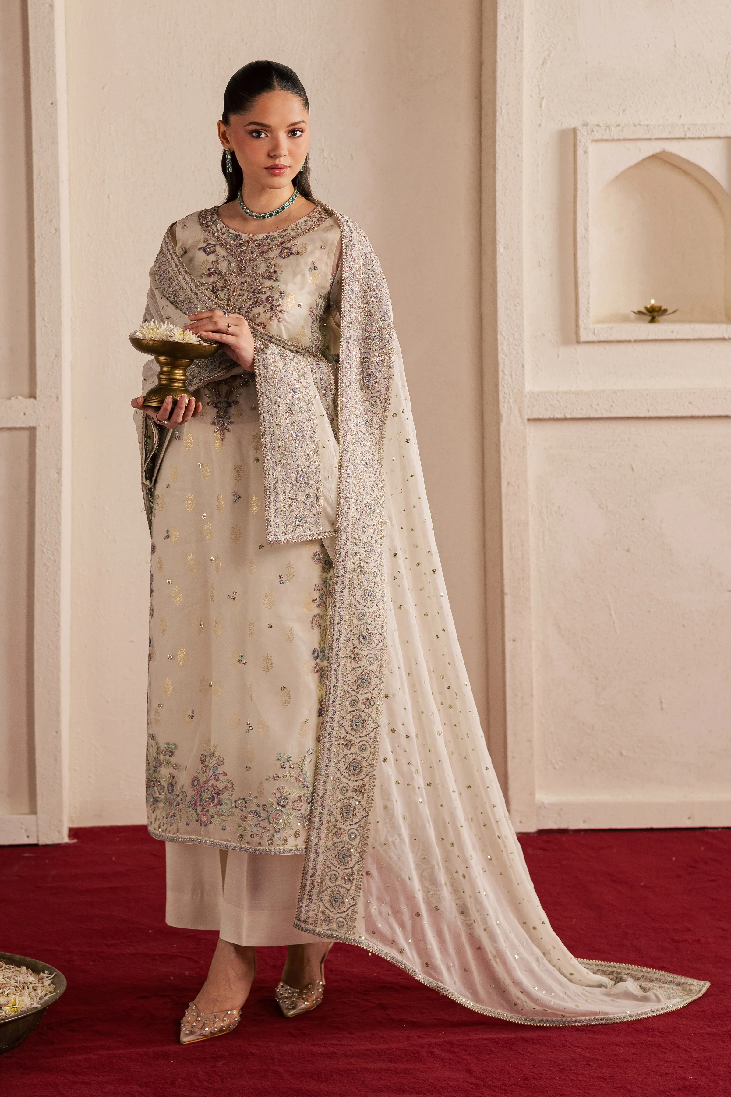 Faiha 3Pc - Festive Luxe Pret - Image 3