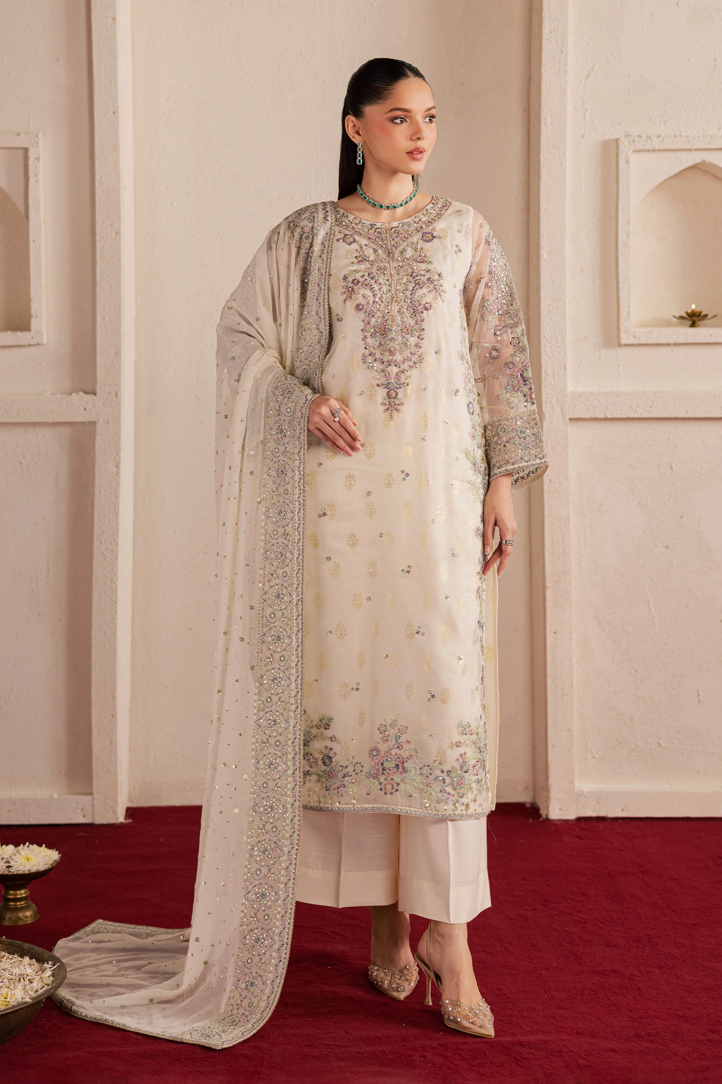 Faiha 3Pc - Festive Luxe Pret - Image 7