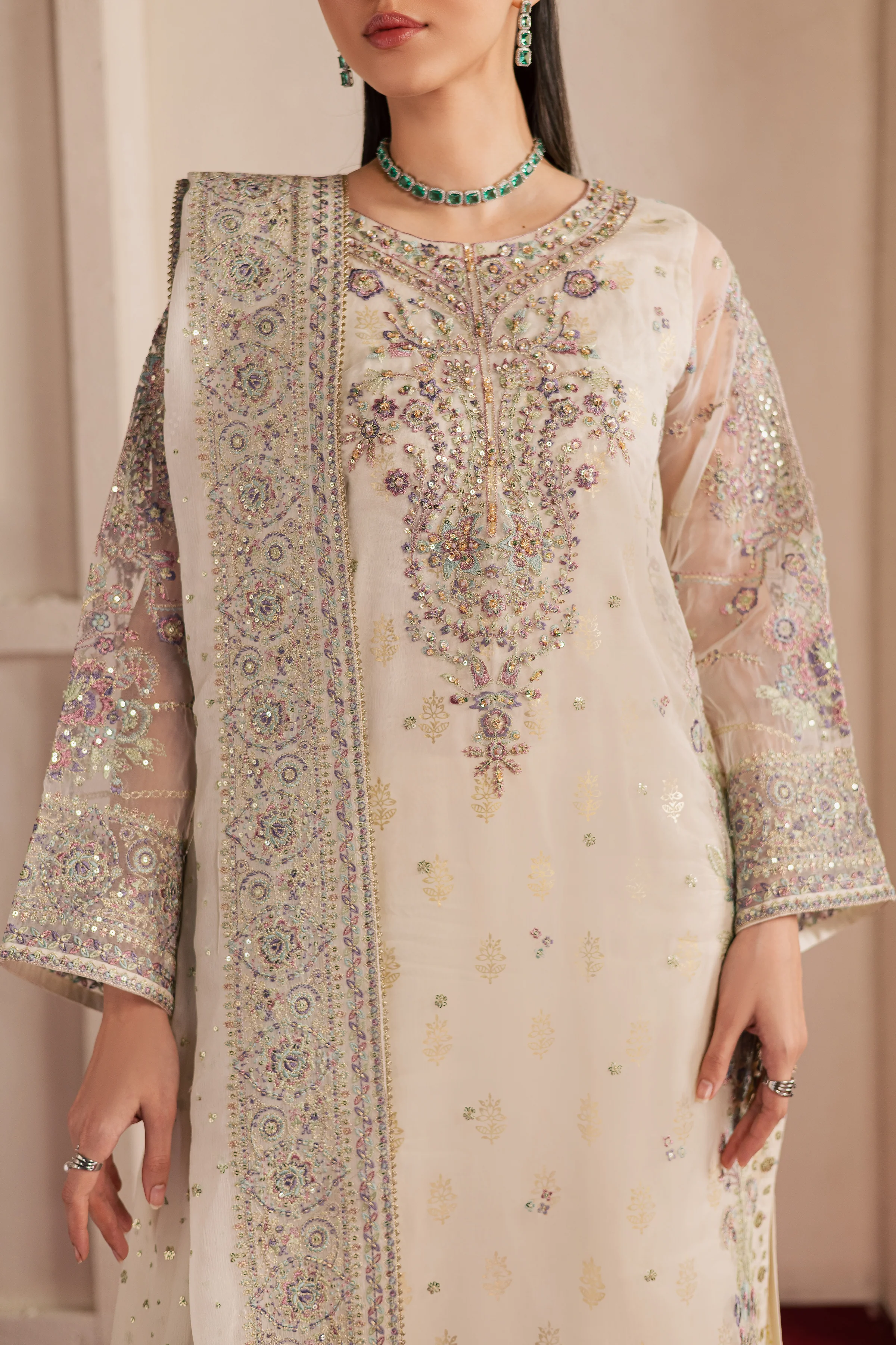 Faiha 3Pc - Festive Luxe Pret - Image 8