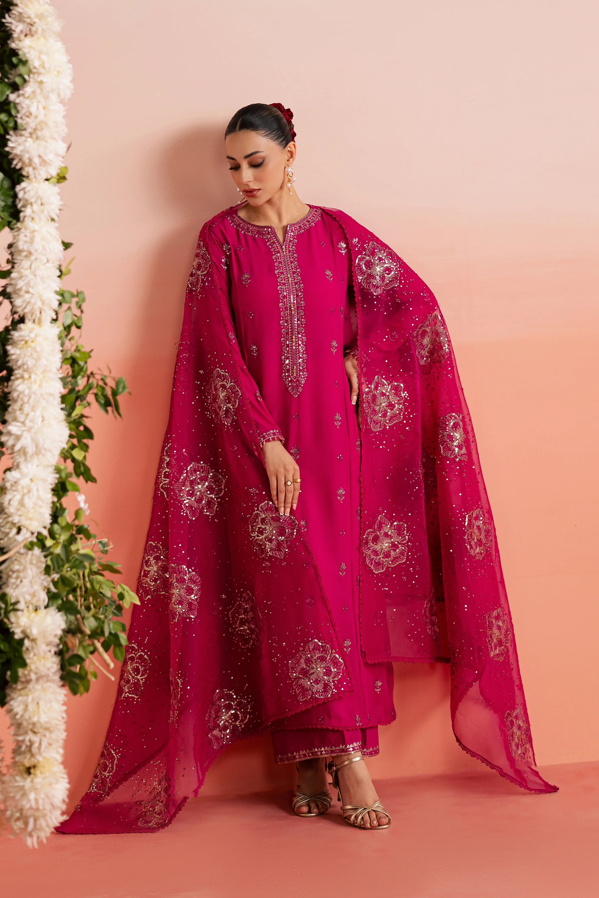Fera 3Pc - Festive Luxe Pret - Image 4