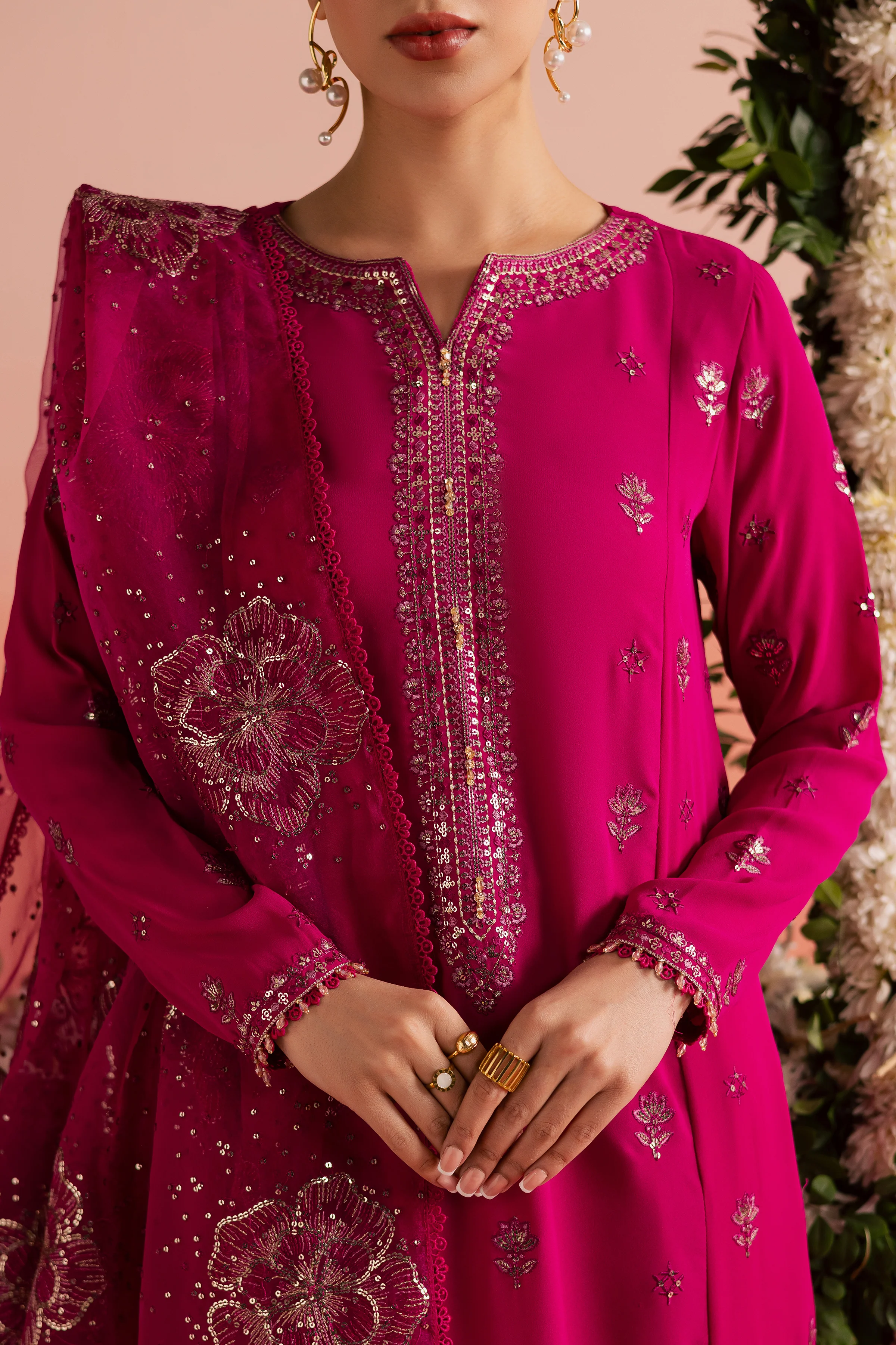 Fera 3Pc - Festive Luxe Pret - Image 9