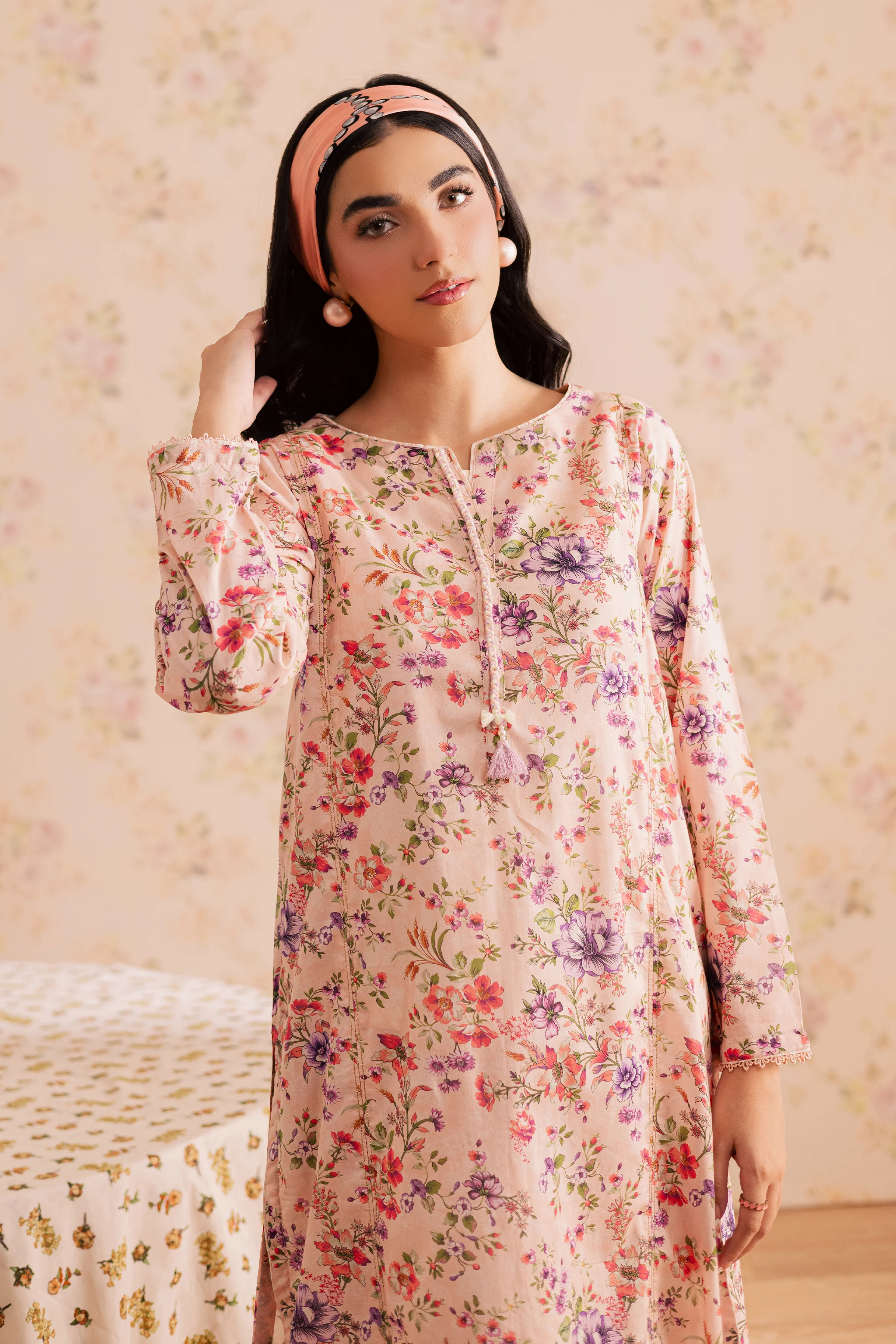 Feriha 2Pc - Printed Lawn Dress - Image 2