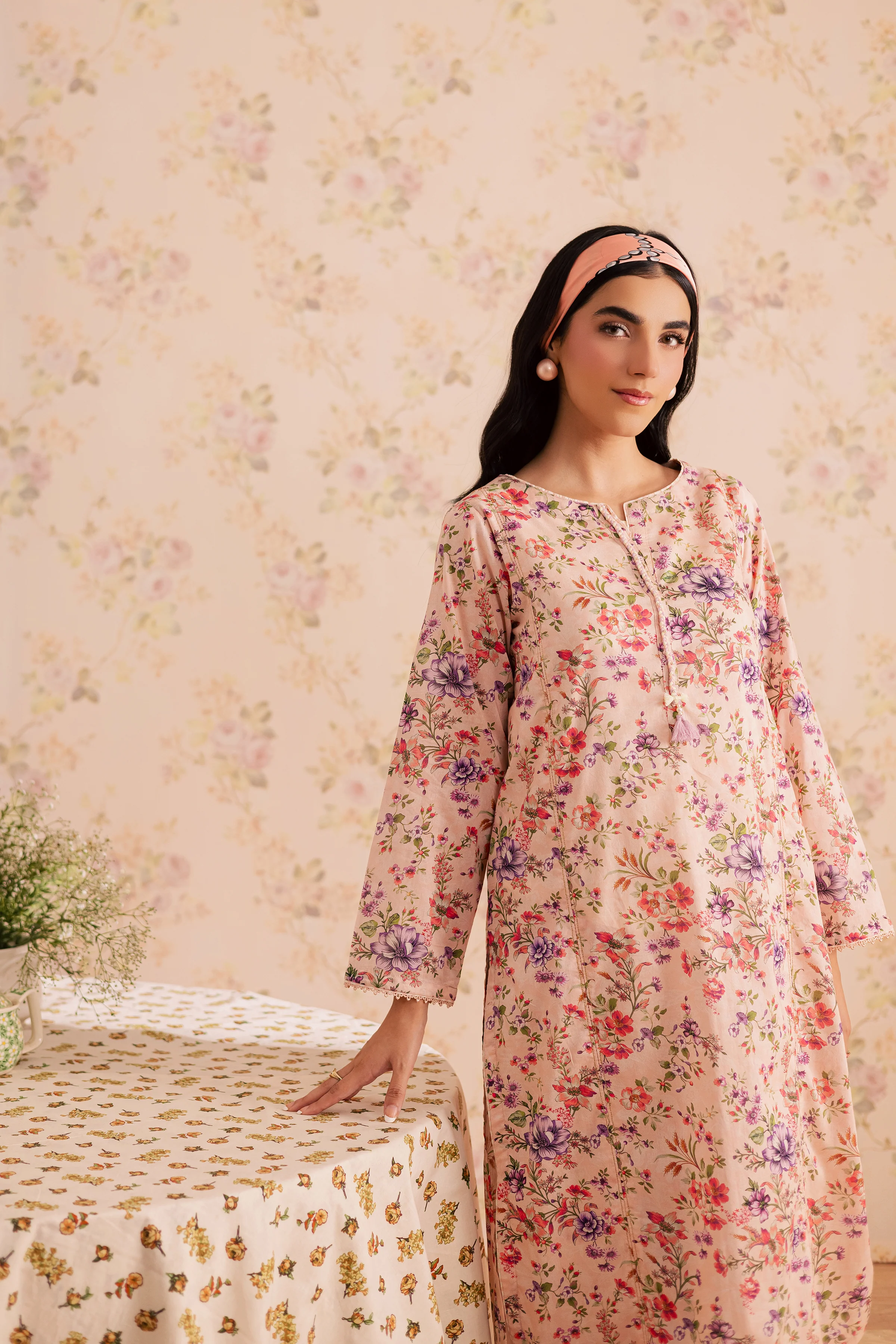 Feriha 2Pc - Printed Lawn Dress - Image 5