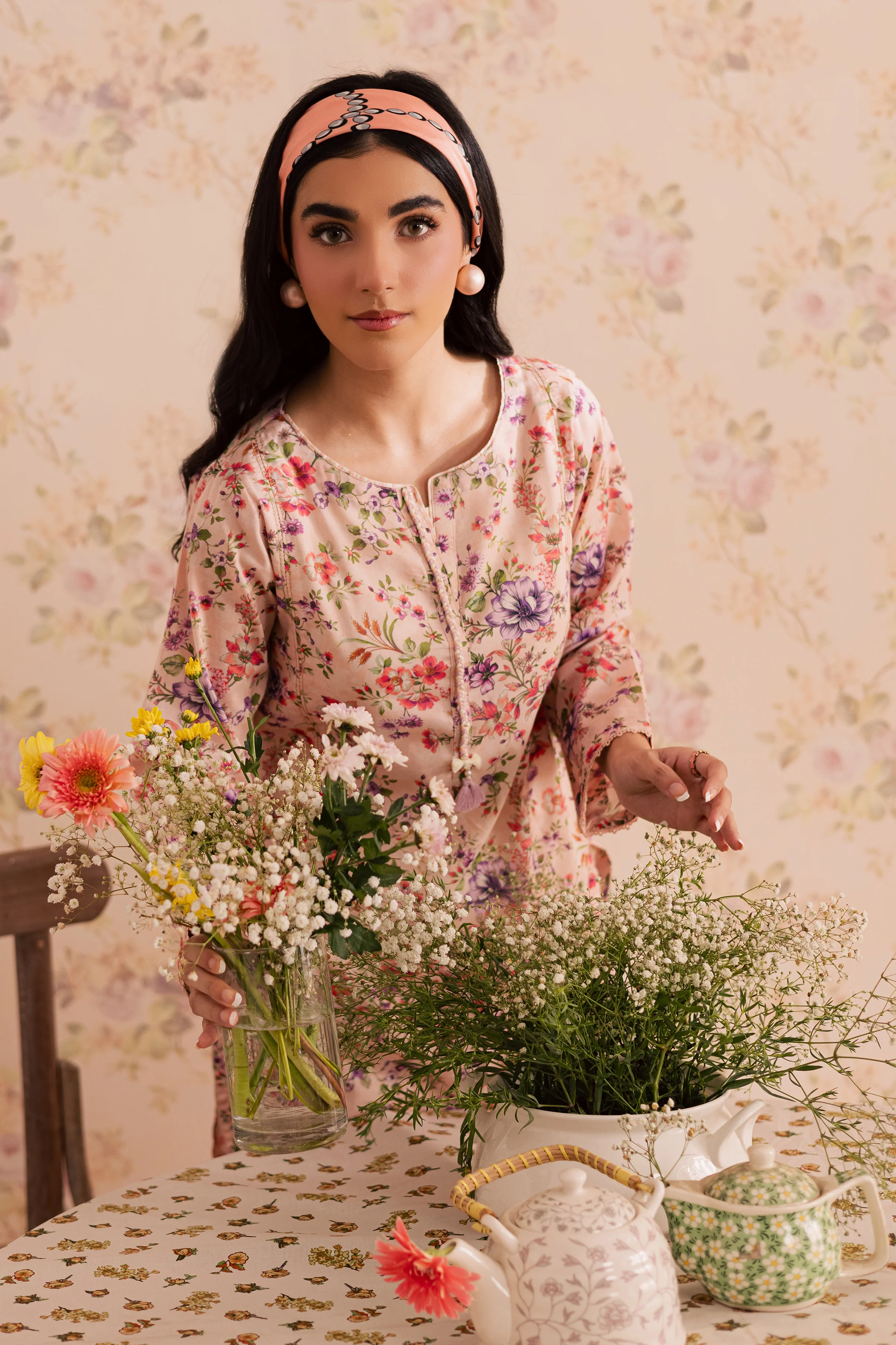 Feriha 2Pc - Printed Lawn Dress - Image 7