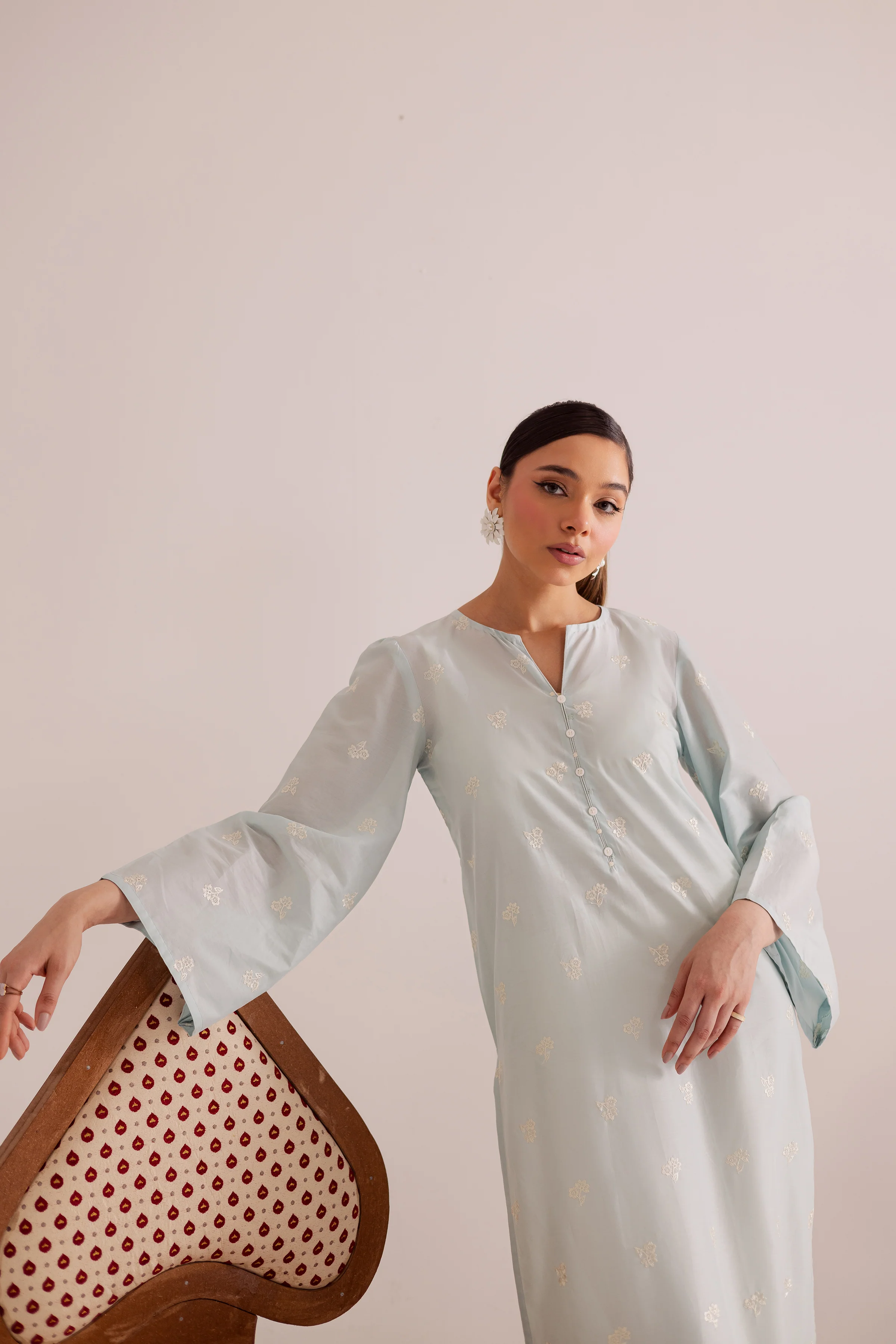 Feyre 2Pc - Embroidered Casual Pret - Image 3
