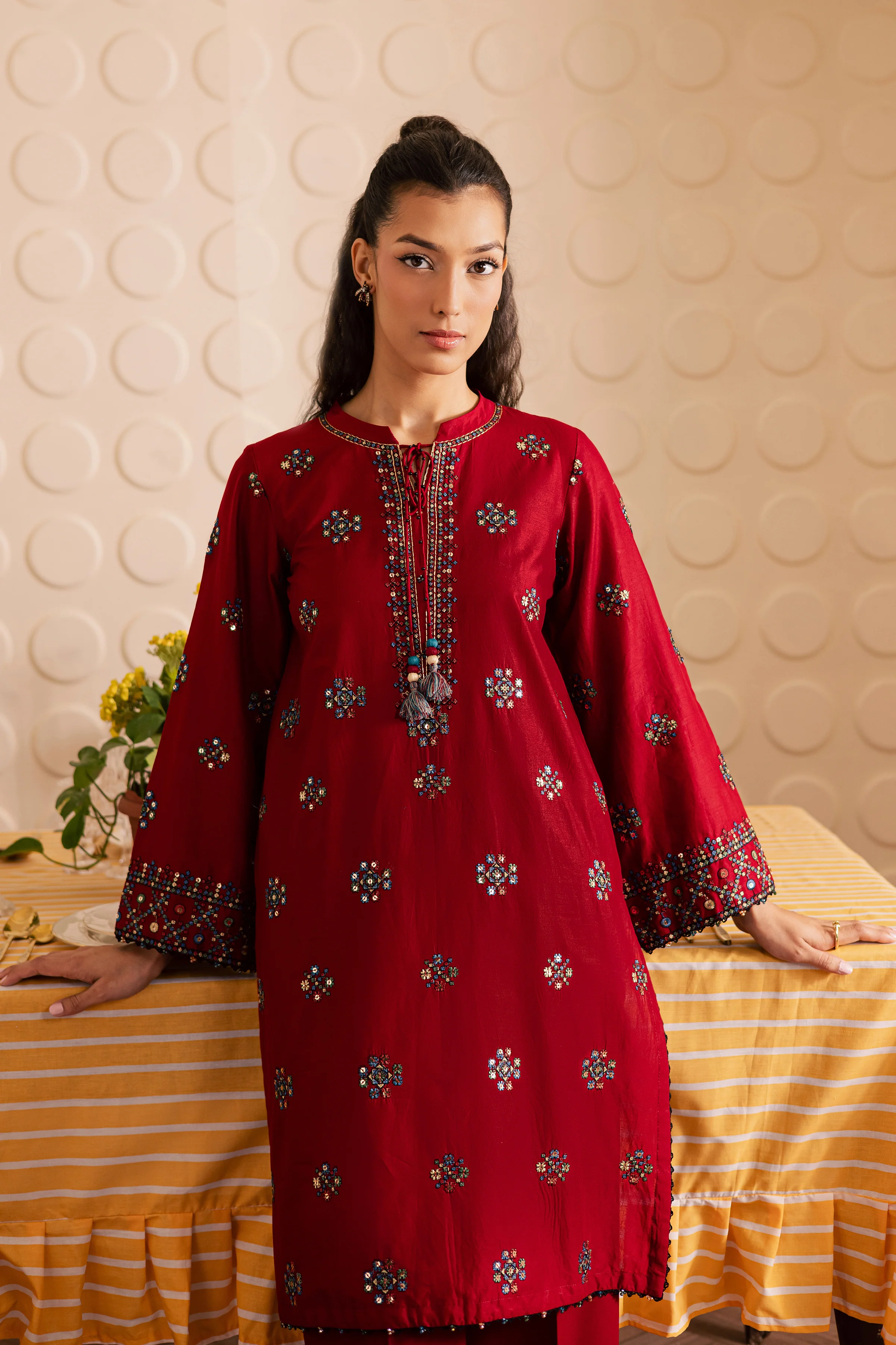 Fiona 2pc - Embroidered Lawn Pret - Image 2