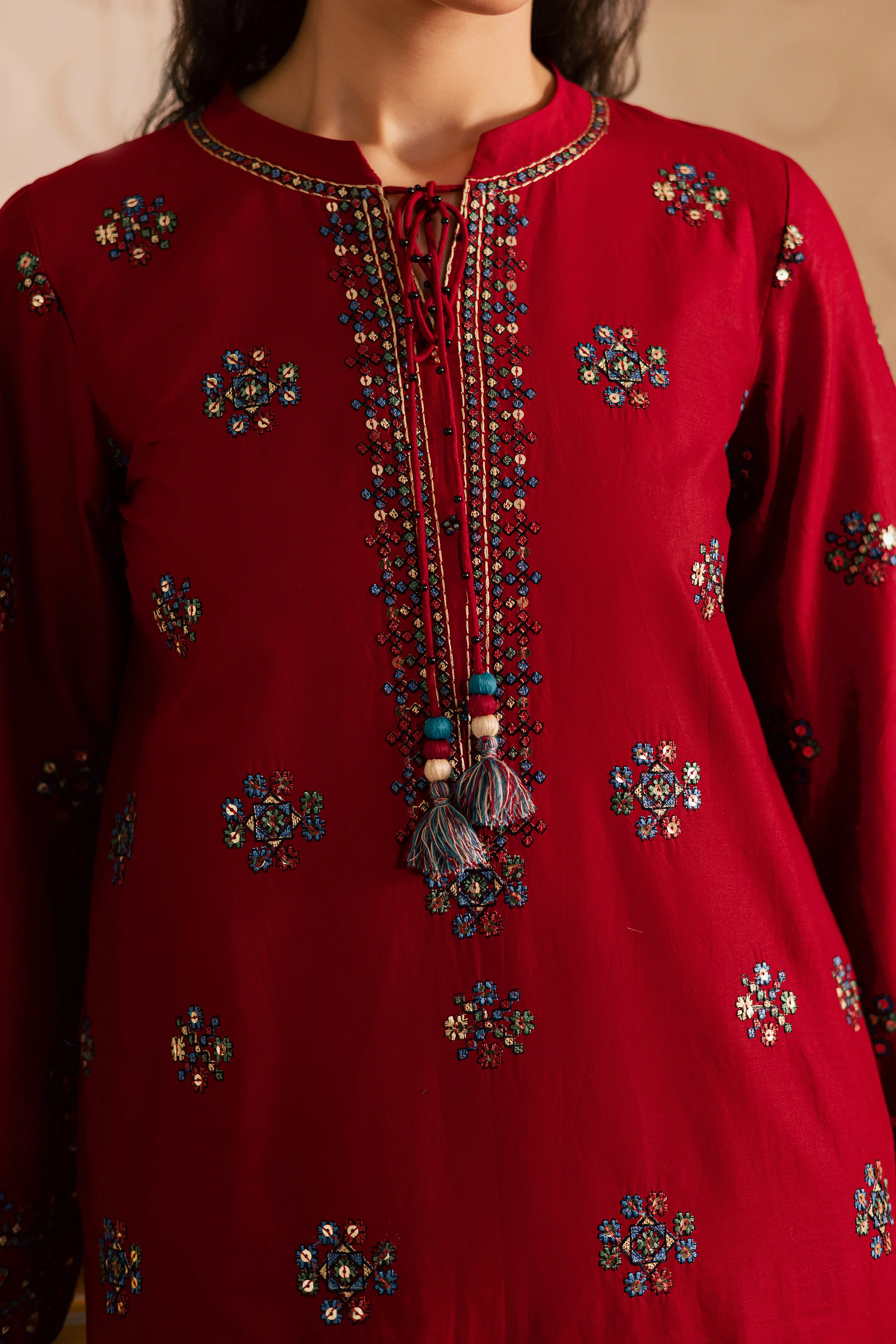 Fiona 2pc - Embroidered Lawn Pret - Image 8