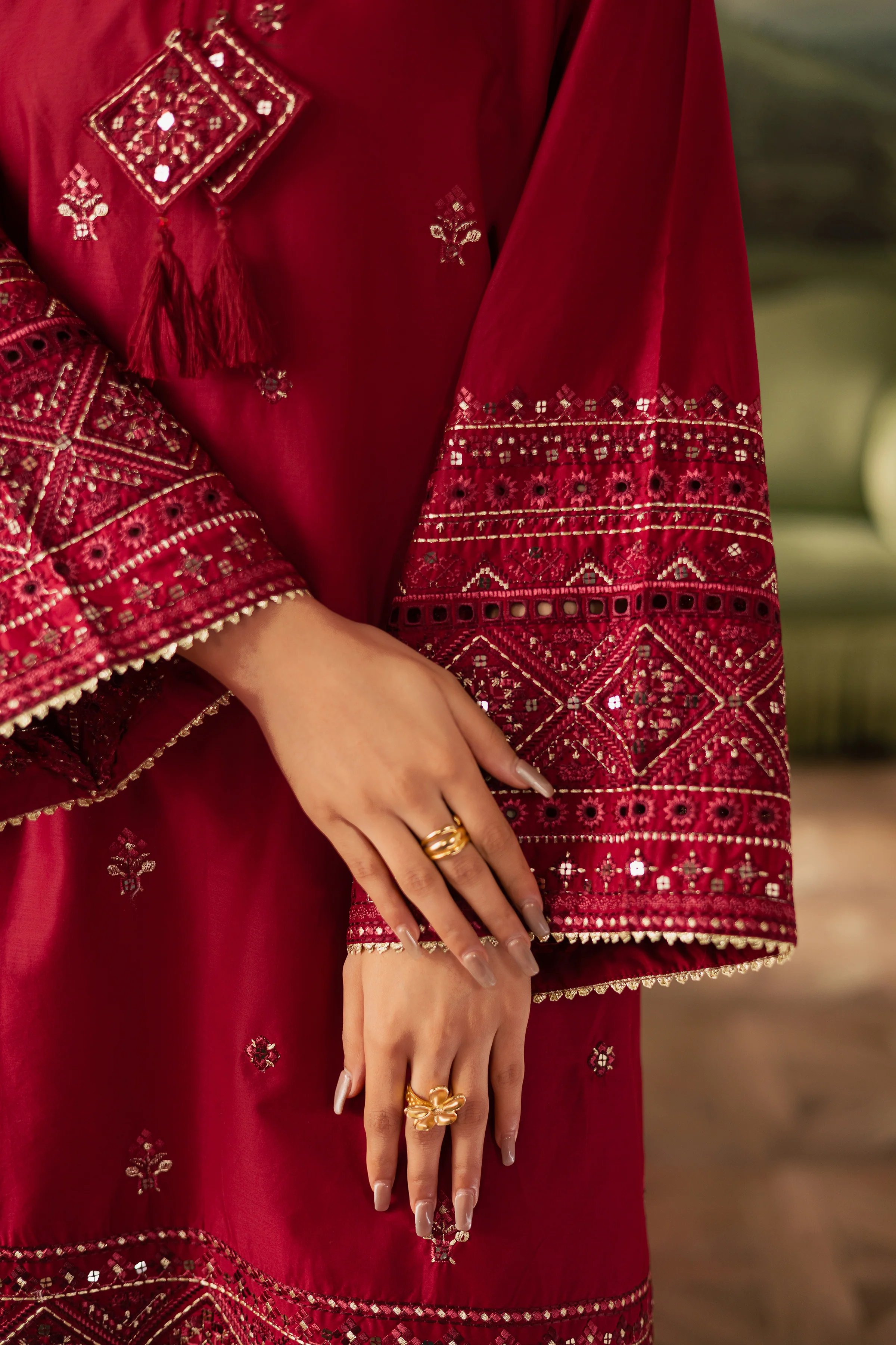 Flawn 2Pc - Embroidered Lawn Pret - Image 8