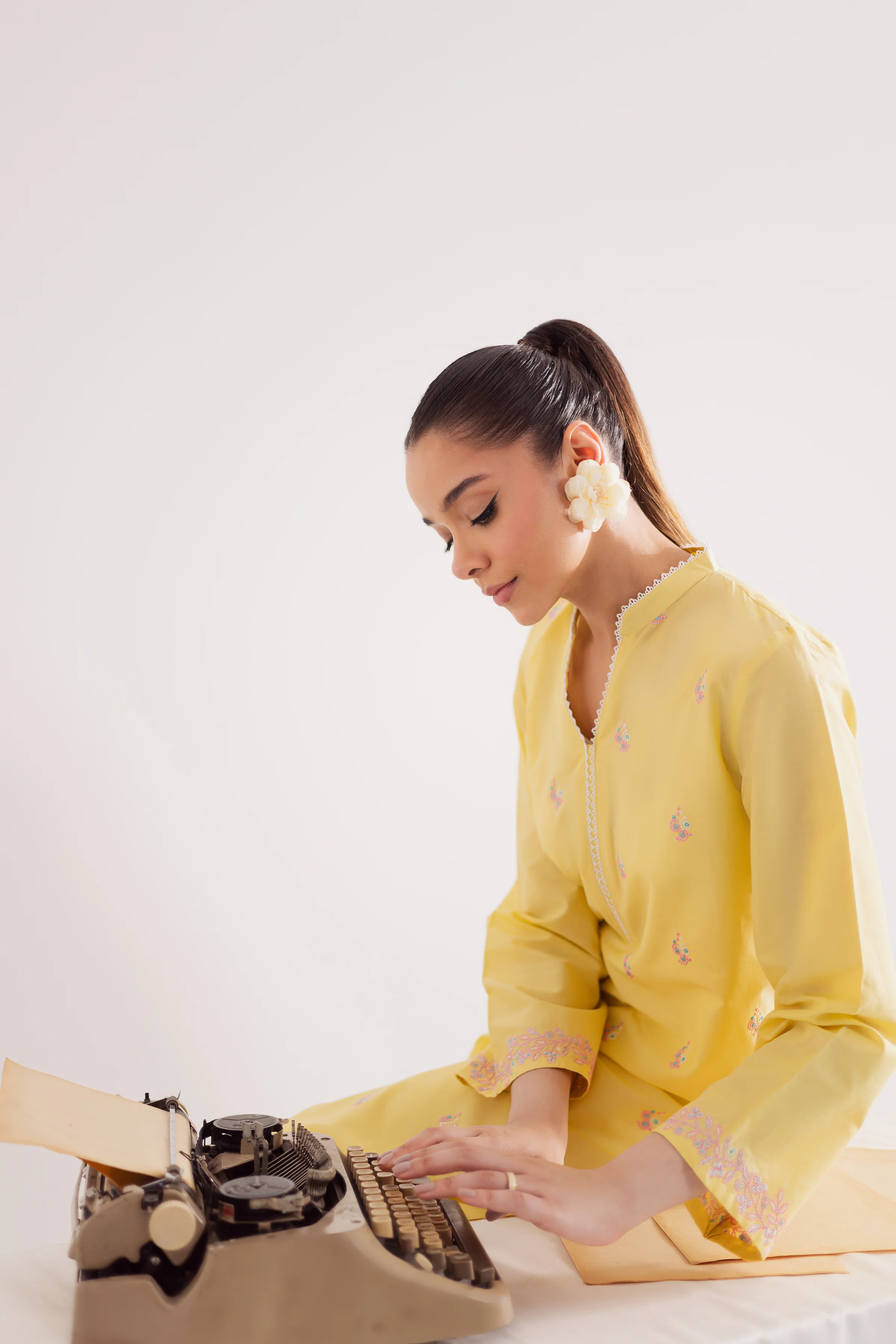 Florance 2Pc - Embroidered Casual Pret - Image 5