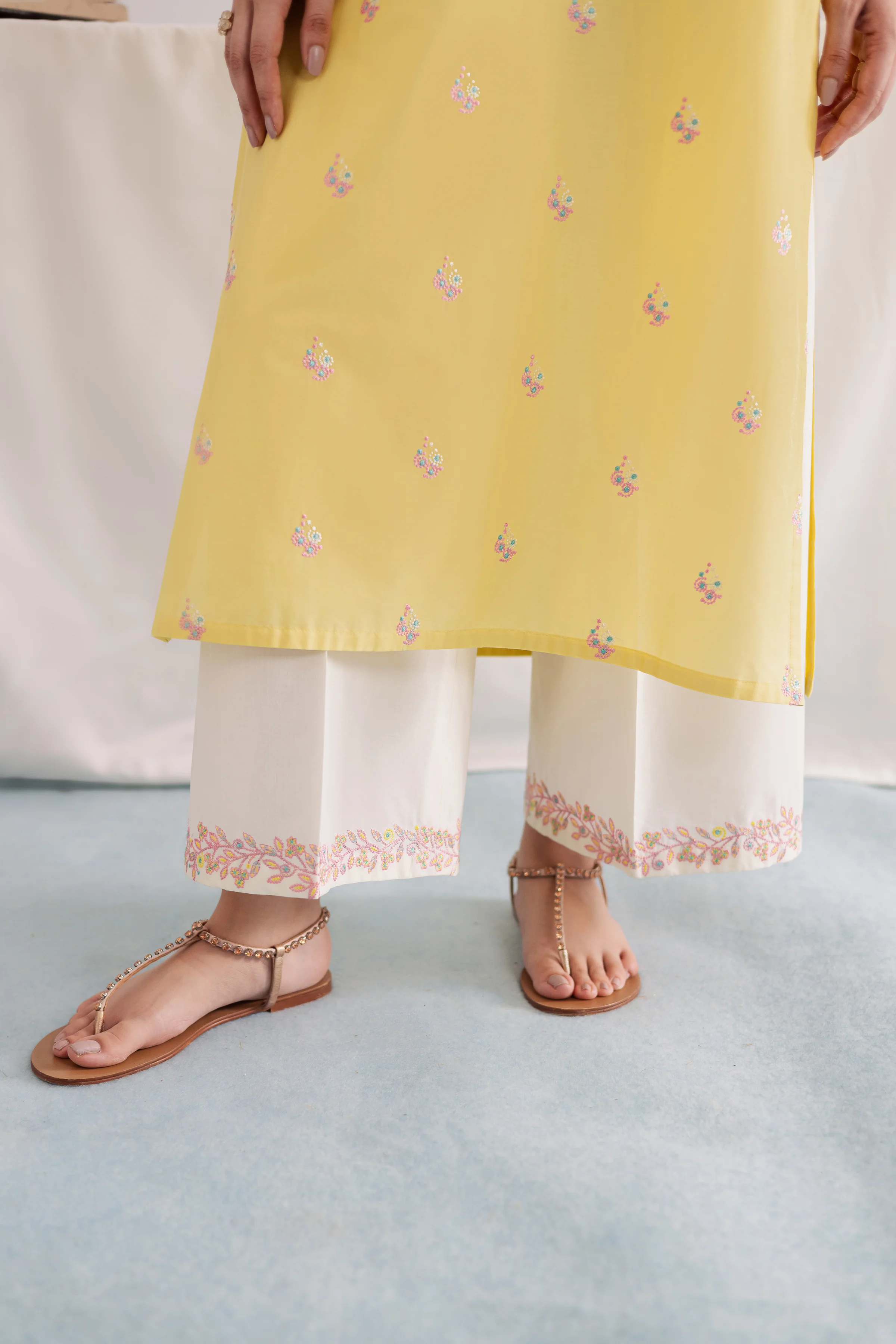 Florance 2Pc - Embroidered Casual Pret - Image 8