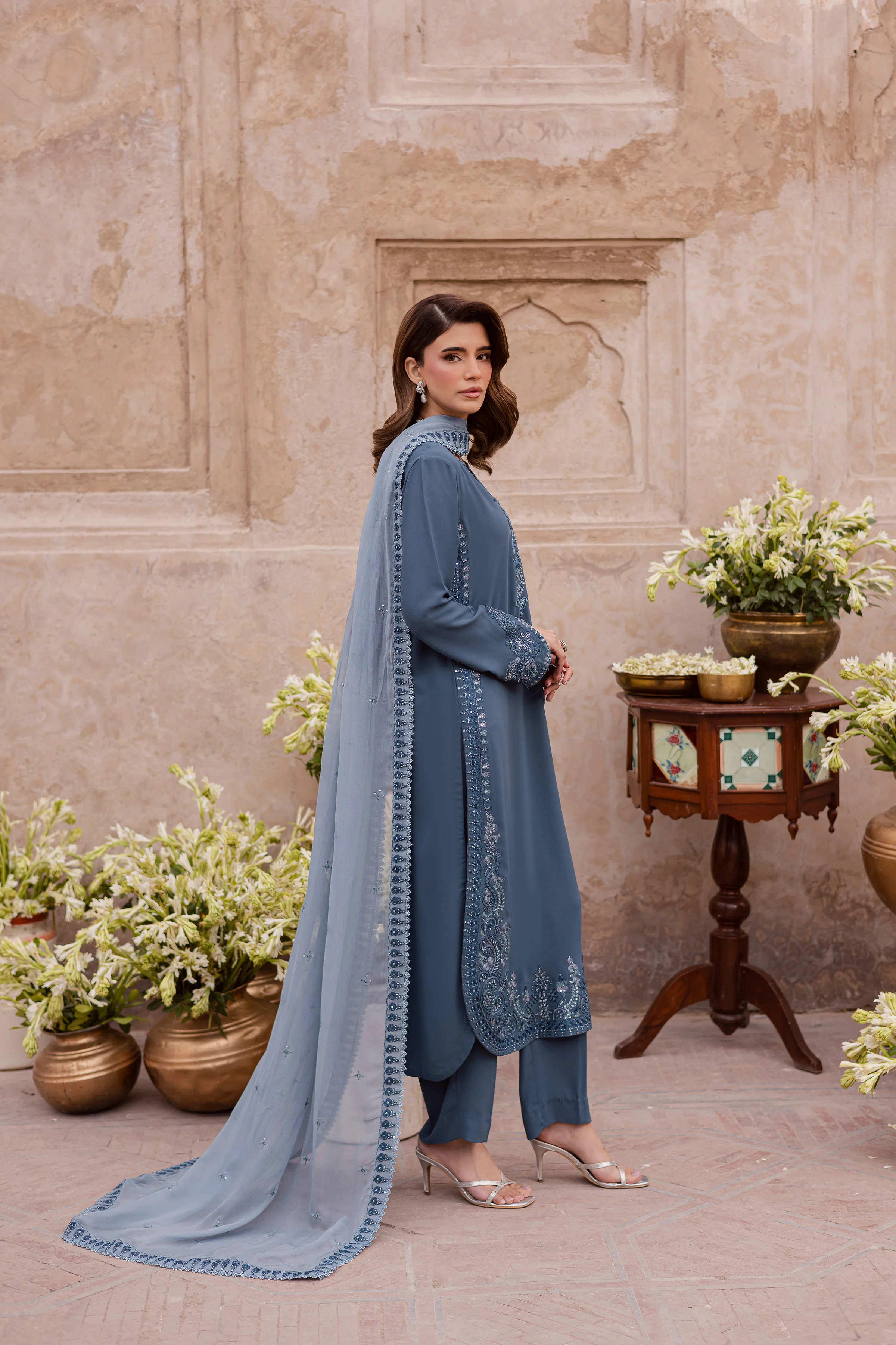 Florina 3Pc - Festive Luxe Pret - Image 2