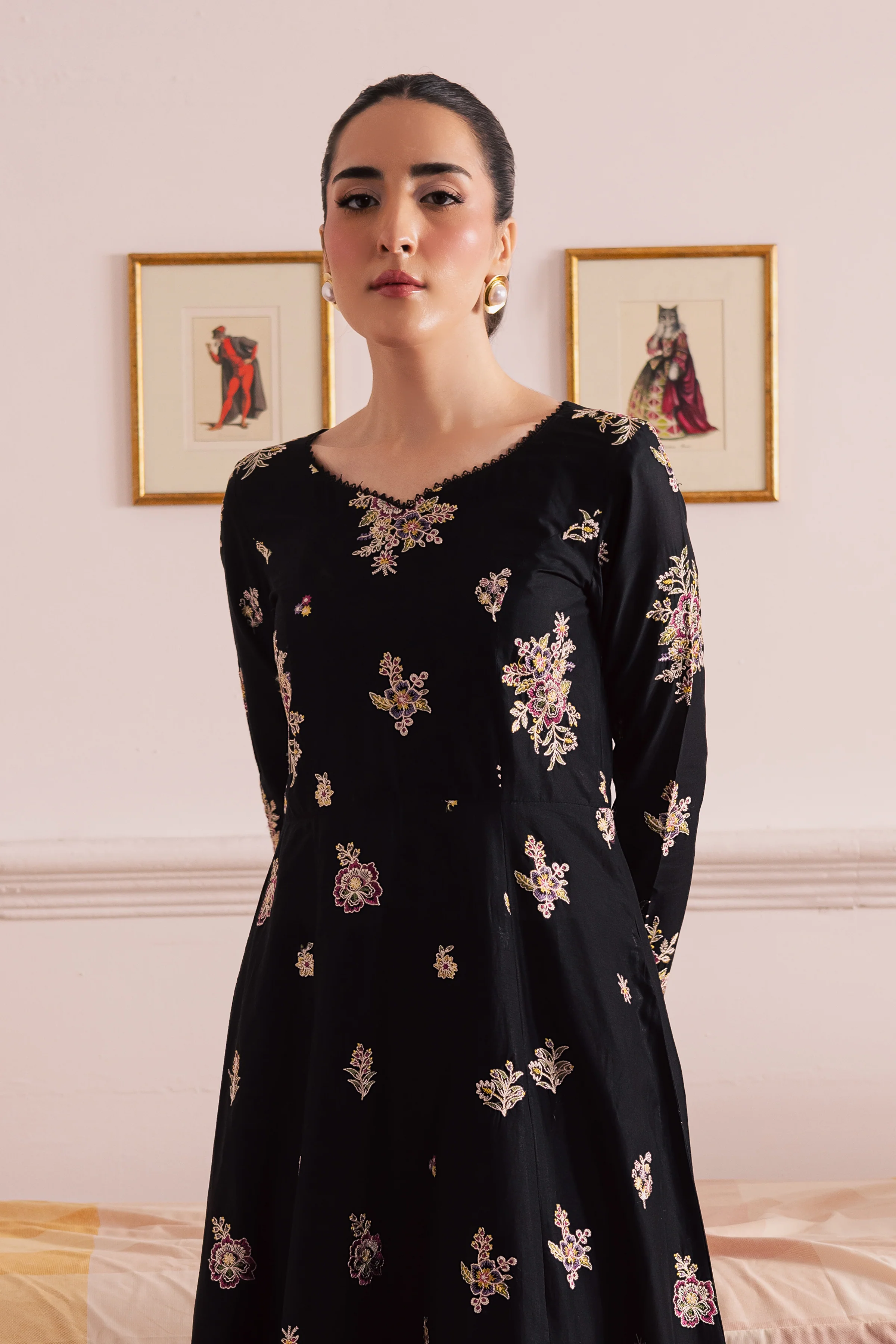 Flower Seeds 2Pc - Embroidered Casual Pret - Image 2