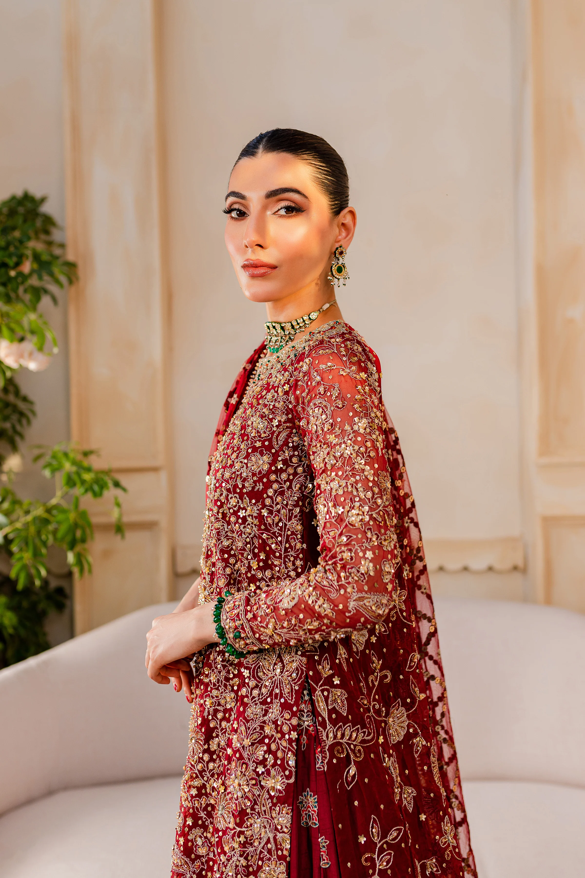 Gajra 4Pc - Bridal Dress - Image 11