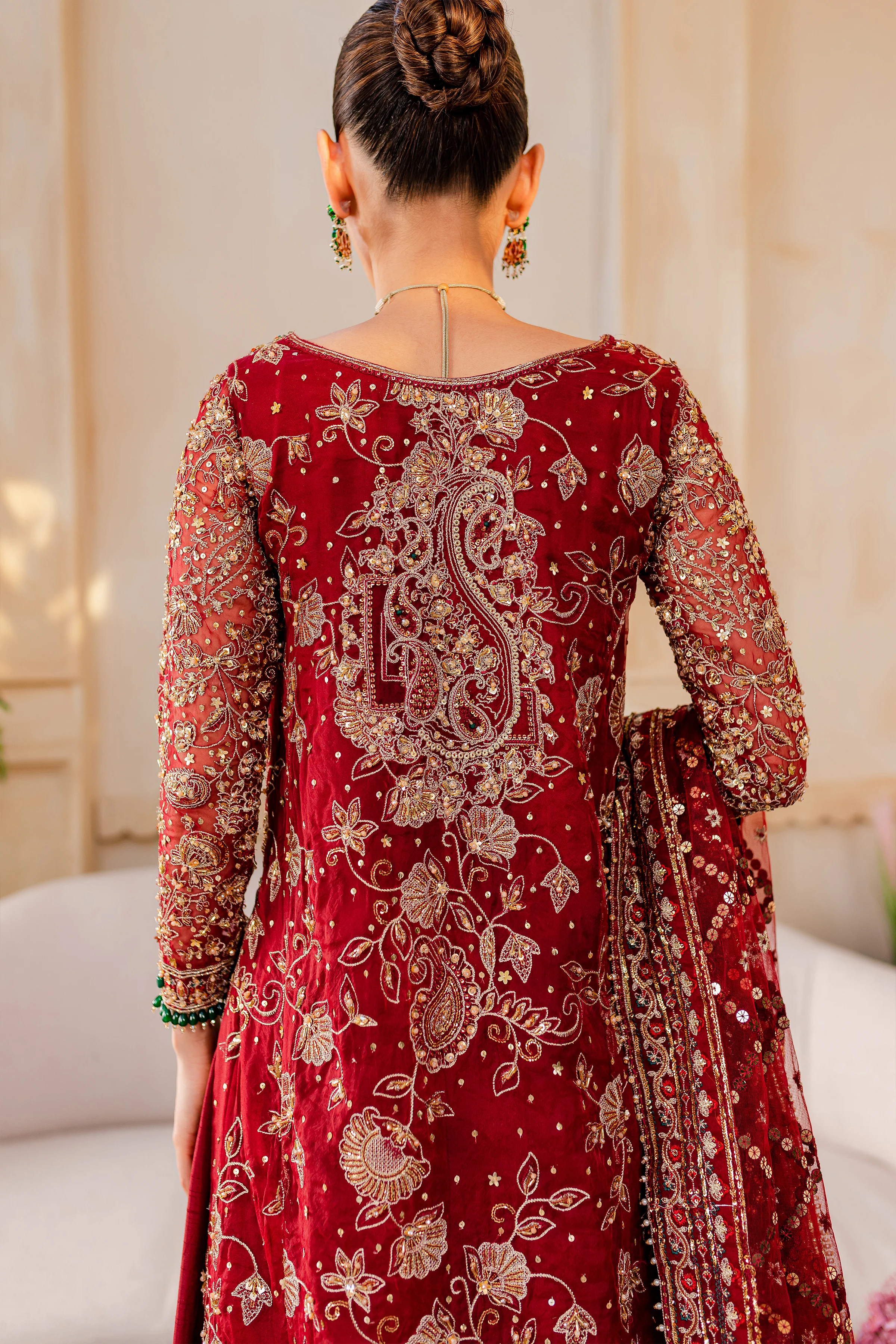 Gajra 4Pc - Bridal Dress - Image 21