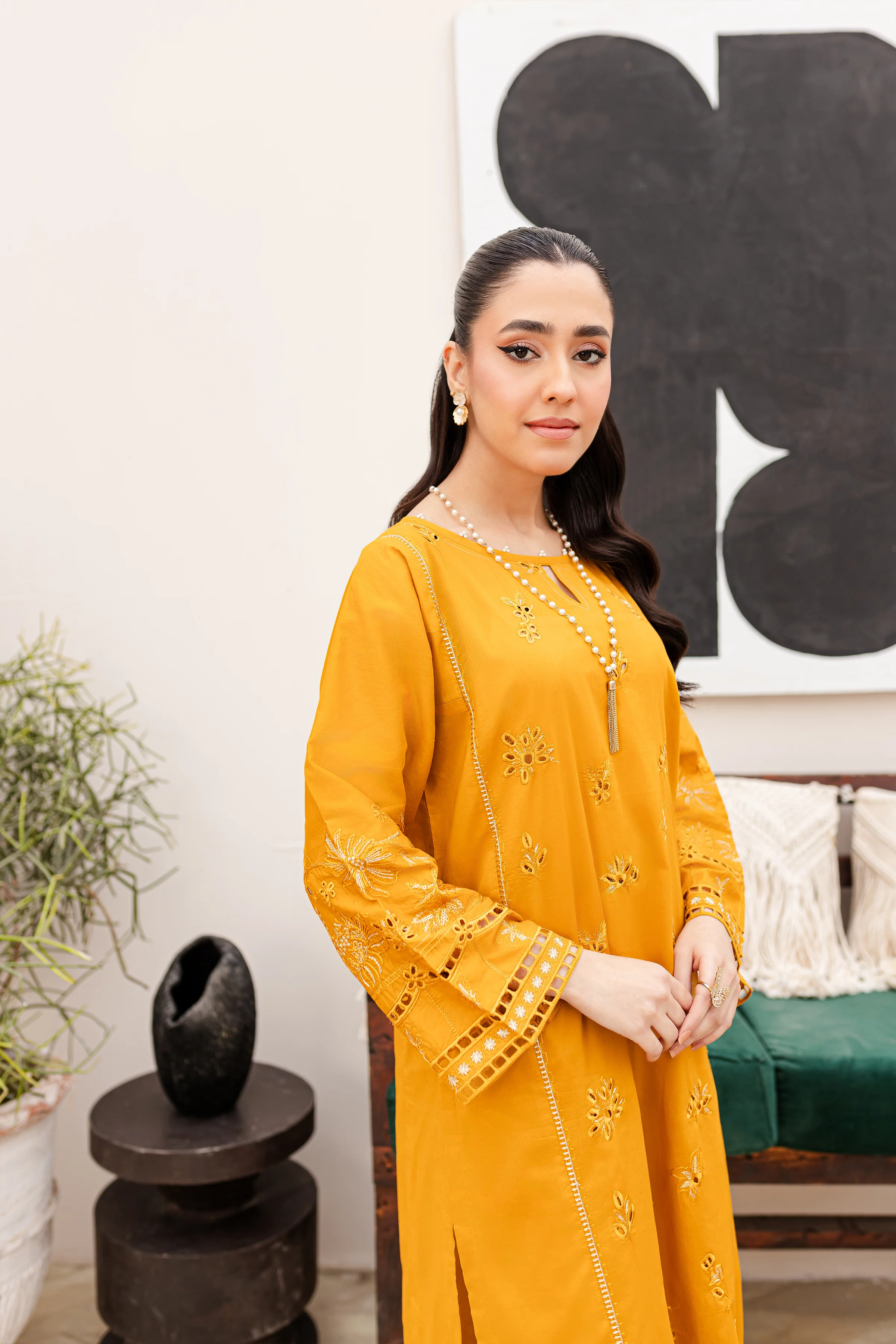 Gazebo 2Pc - Embroidered Lawn Dress - Image 10